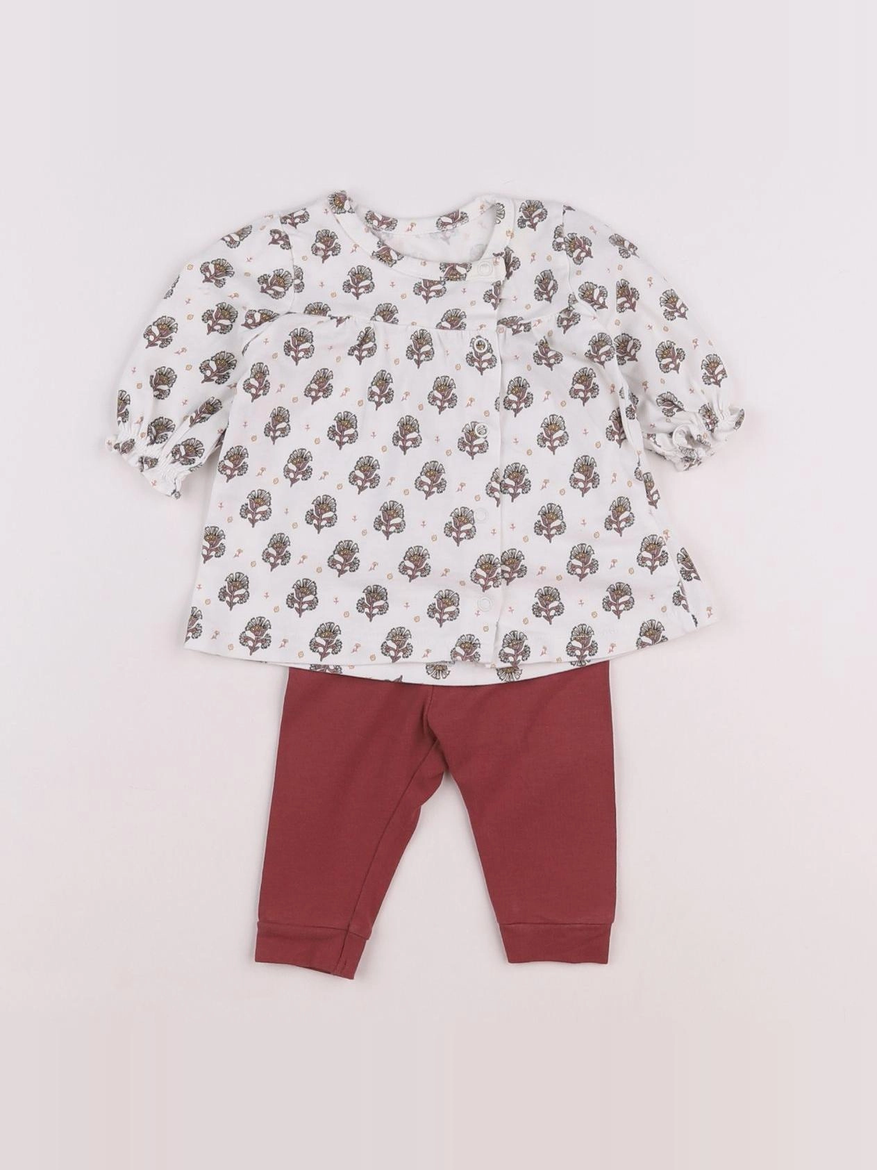 Vertbaudet - ensemble multicolore - 1 mois