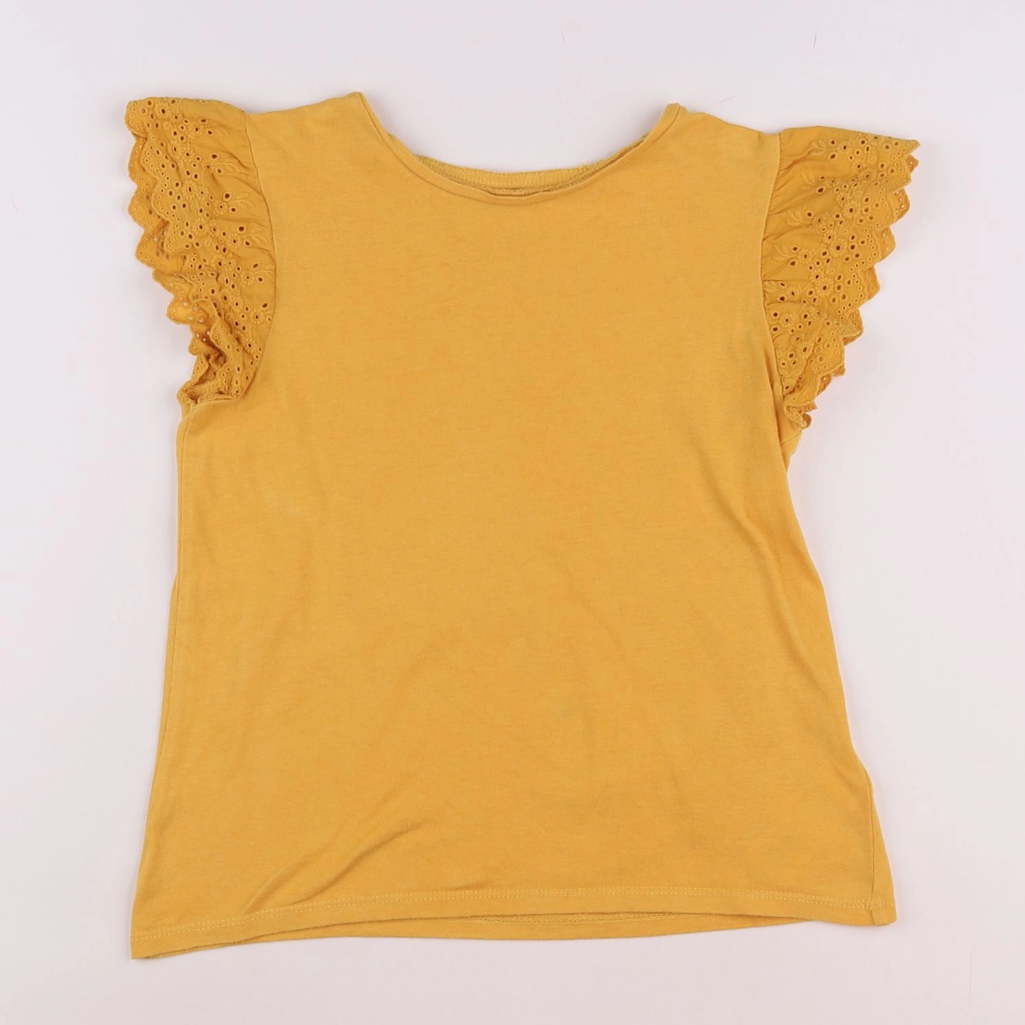 Vertbaudet - tee-shirt jaune - 9 ans