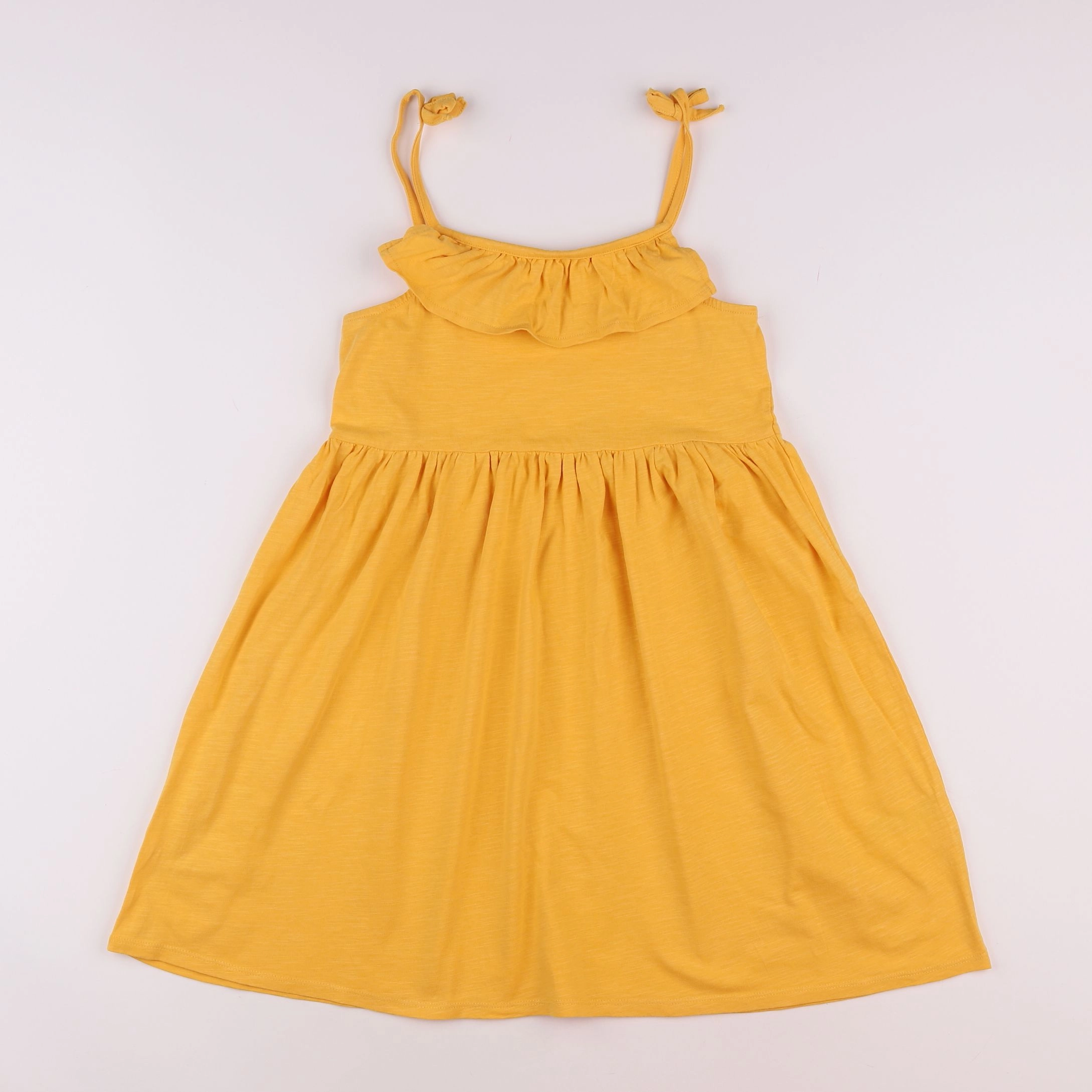 Vertbaudet - robe jaune - 10 ans
