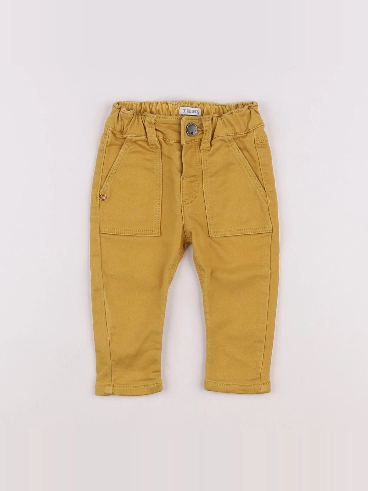 IKKS - pantalon jaune - 6 mois