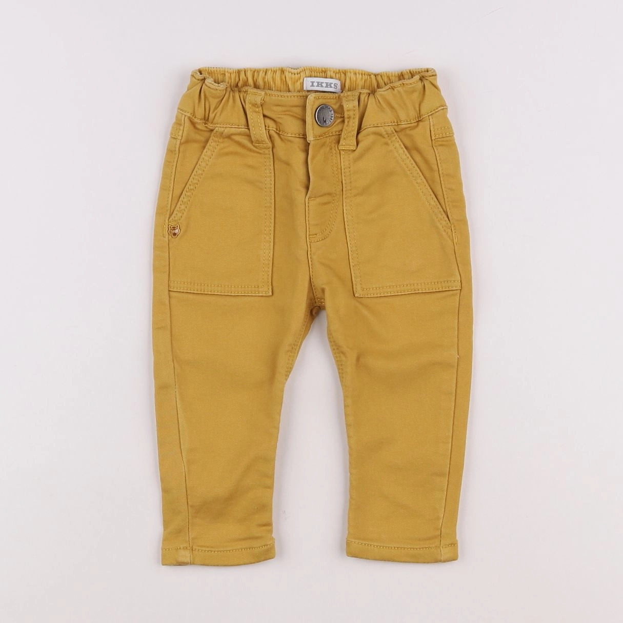 IKKS - pantalon jaune - 6 mois