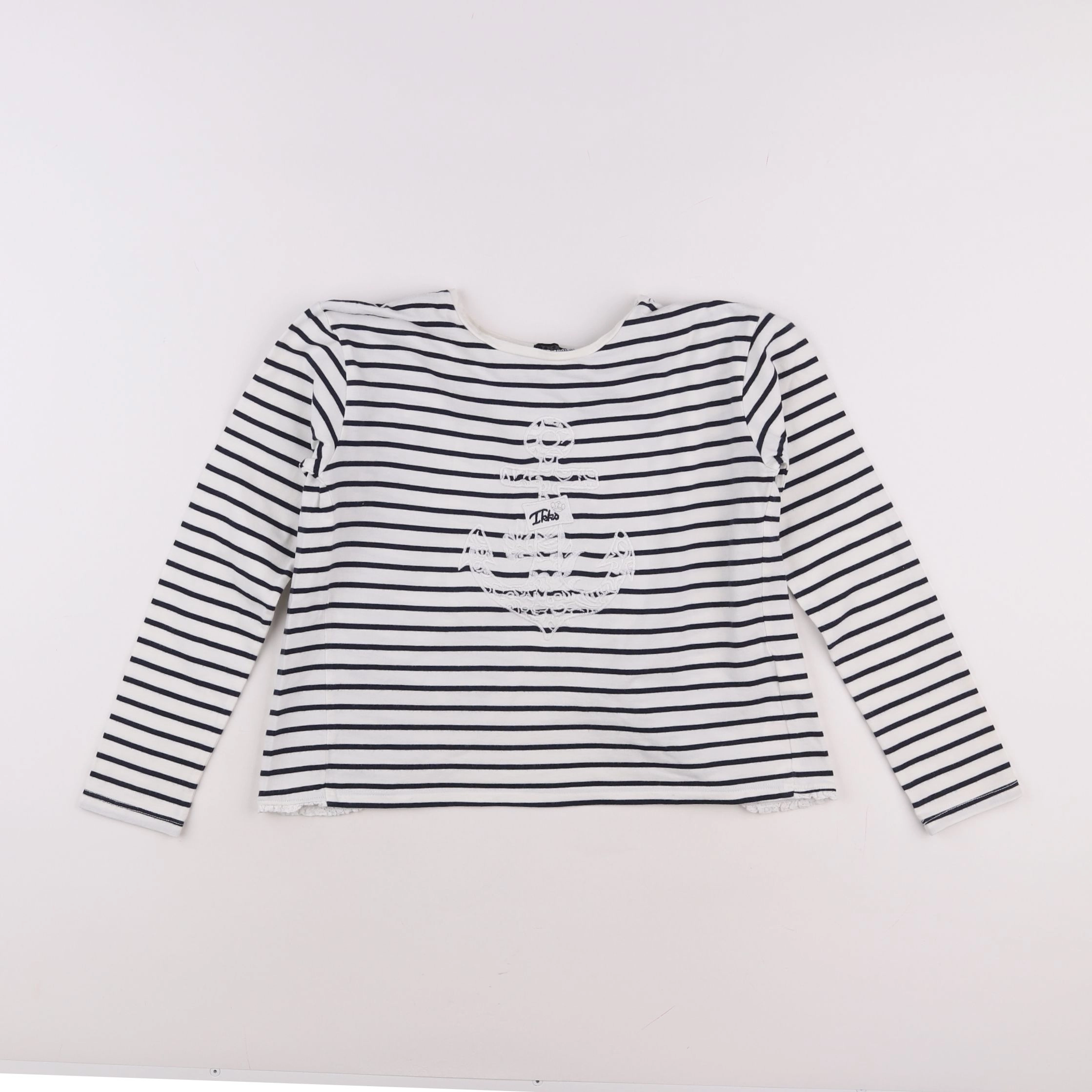 IKKS - tee-shirt bleu - 10 ans