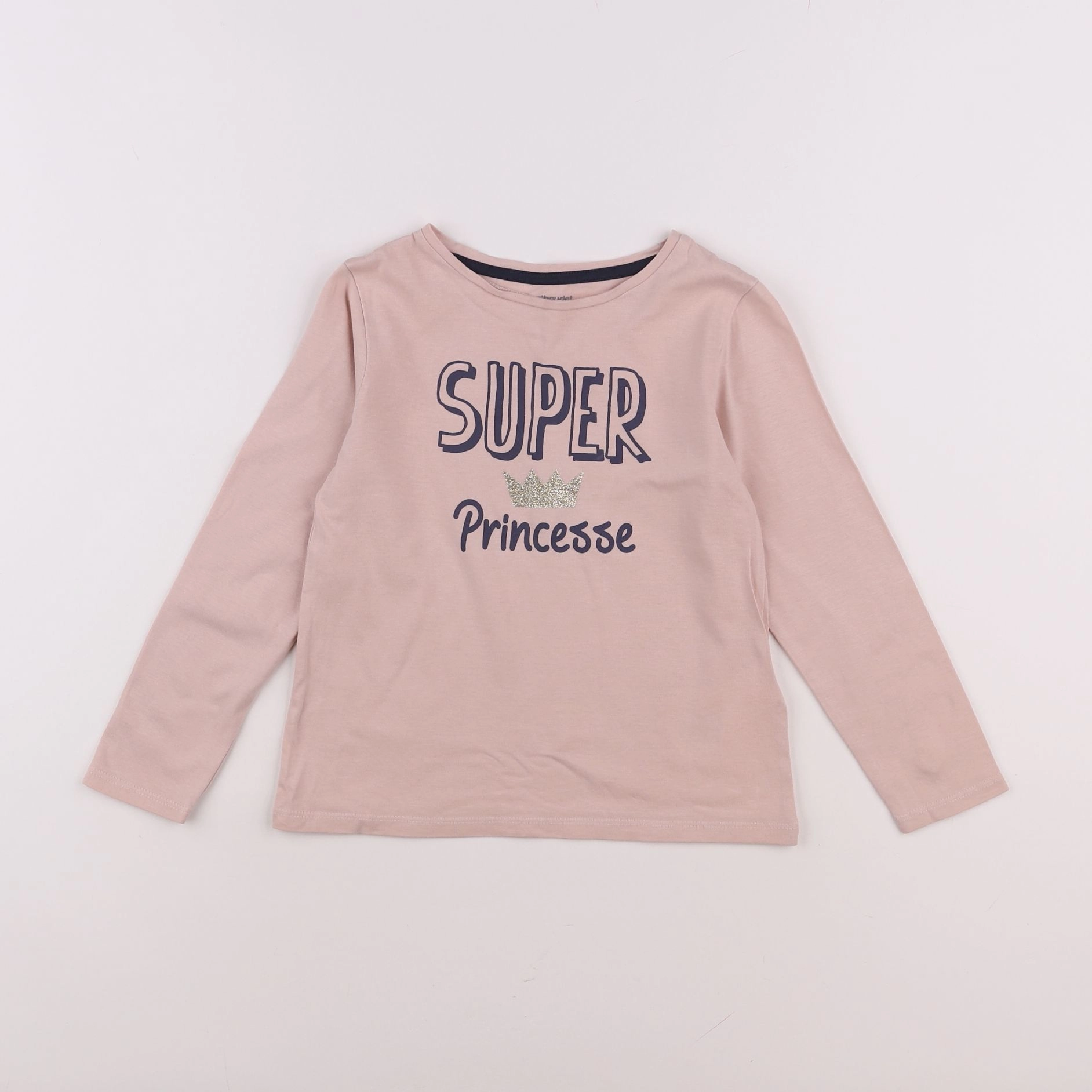 Vertbaudet - tee-shirt rose - 6 ans
