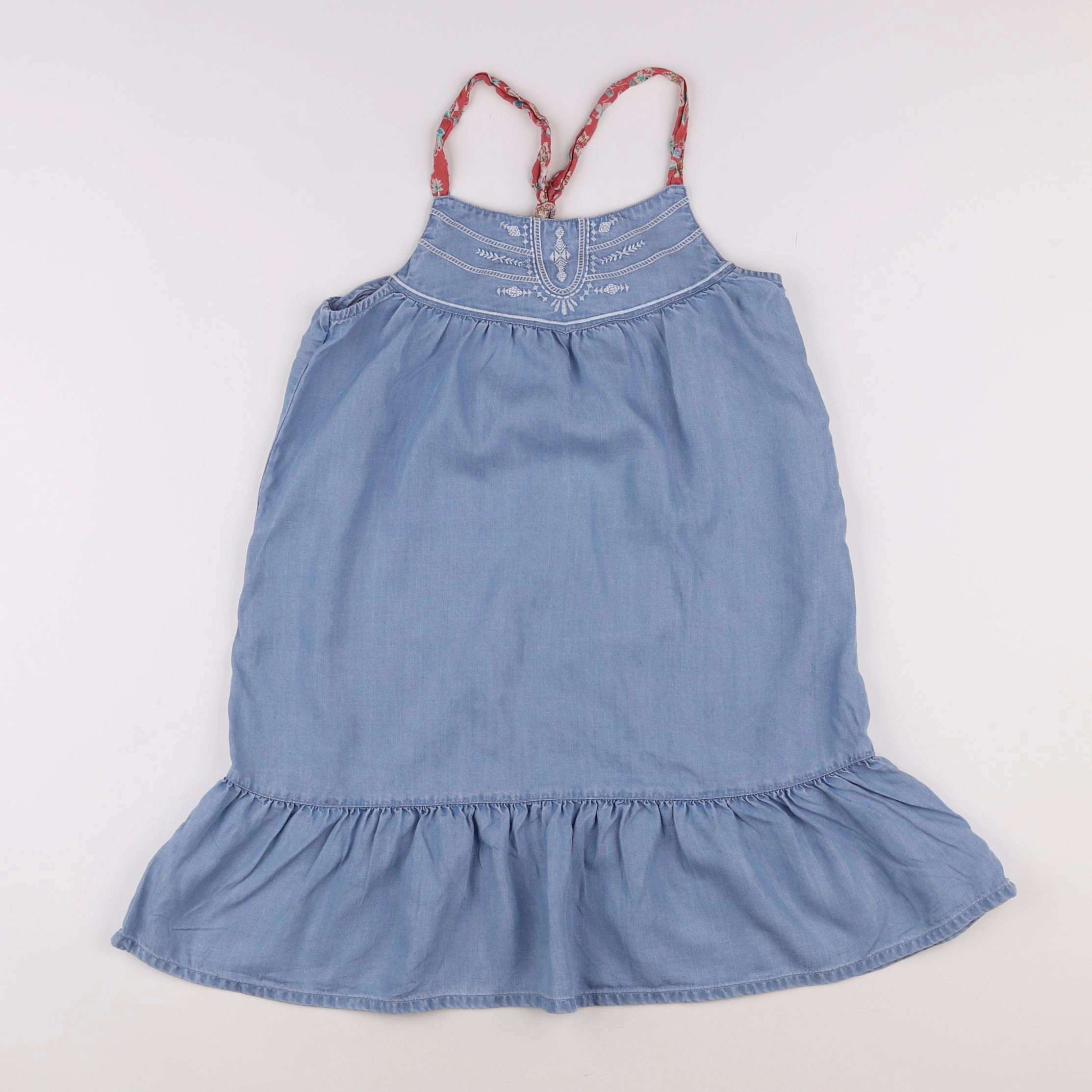 IKKS - robe bleu - 10 ans