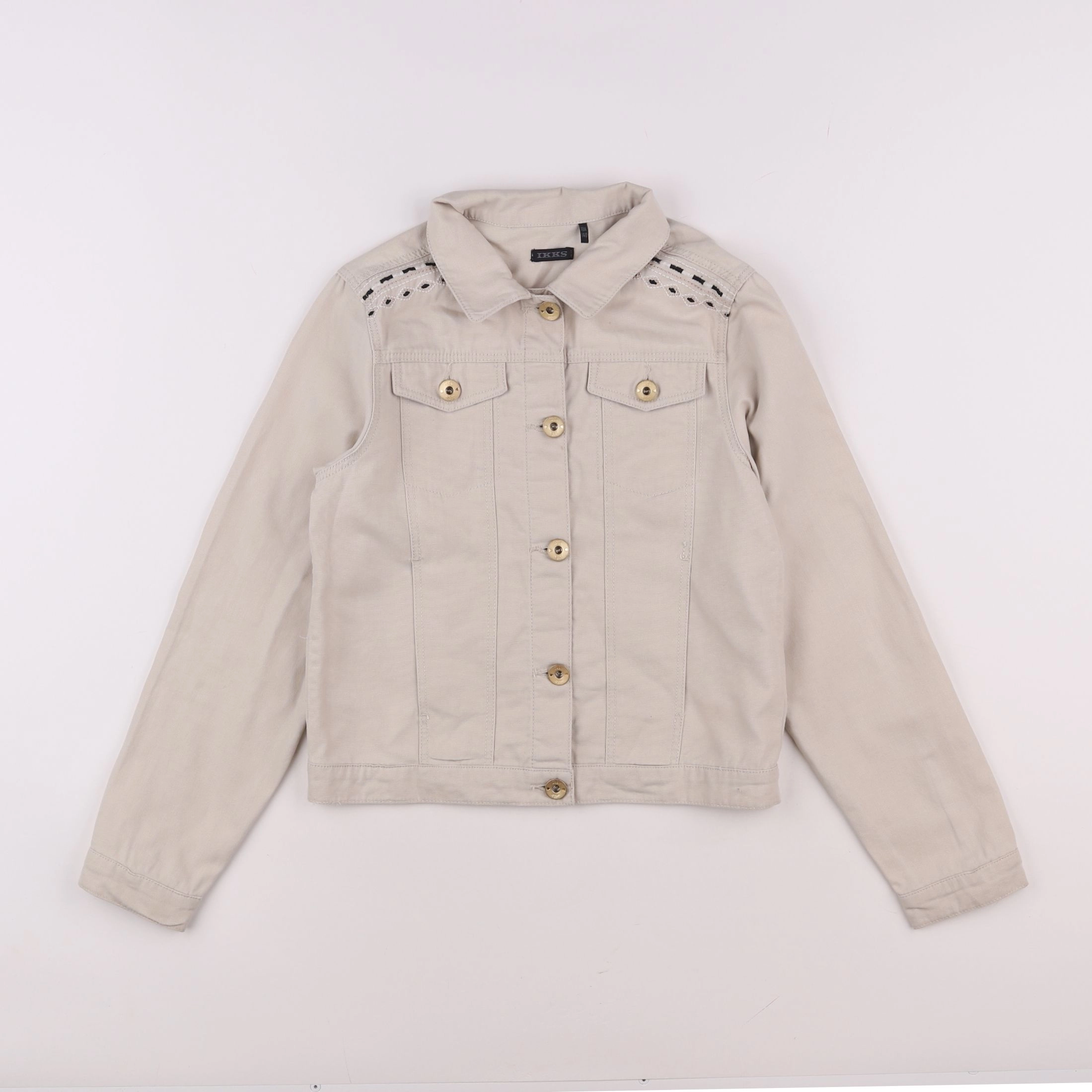 IKKS - veste beige - 10 ans