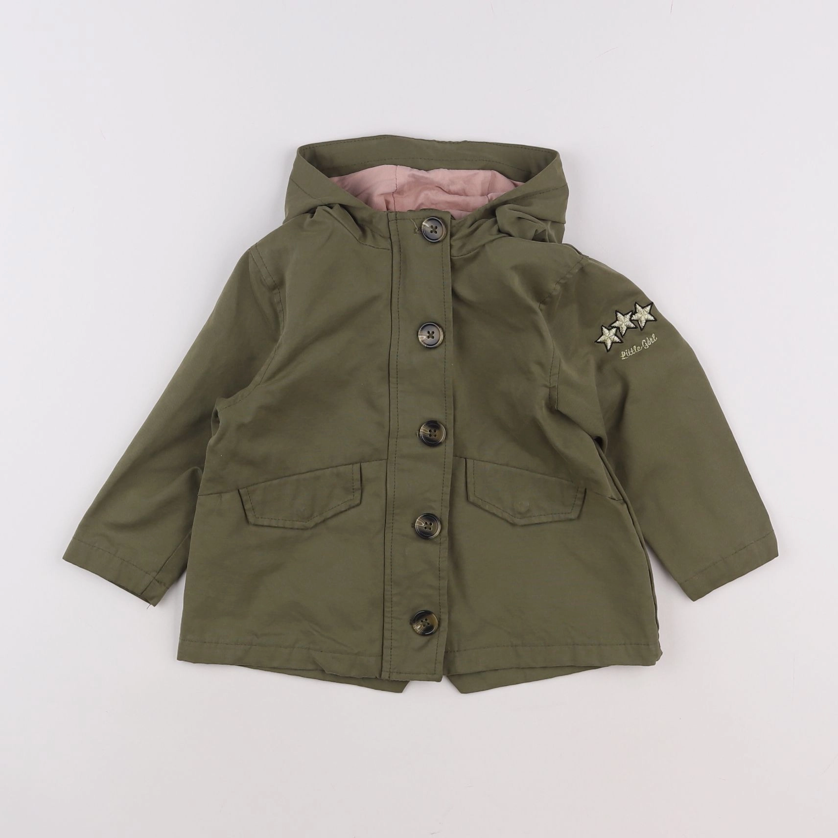 Vertbaudet - veste vert - 2 ans