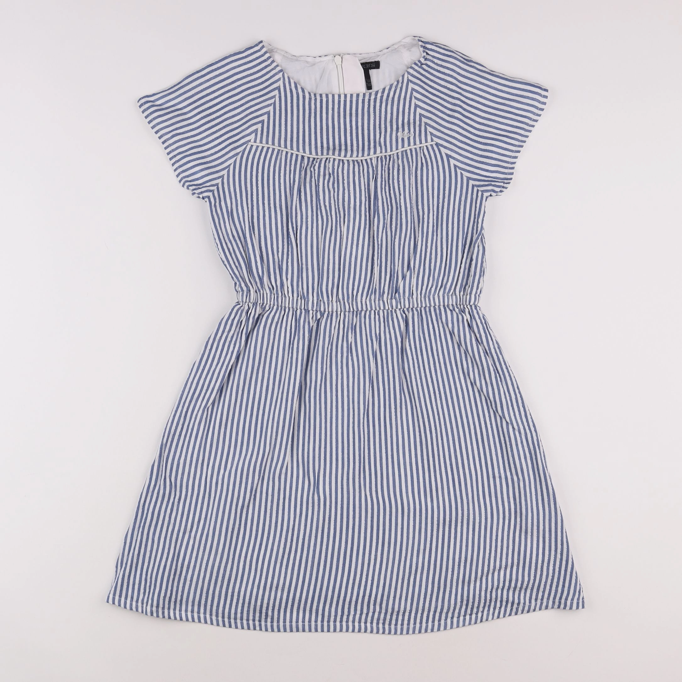 IKKS - robe bleu, blanc - 10 ans