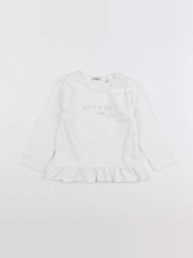 IKKS - tee-shirt blanc - 2 ans