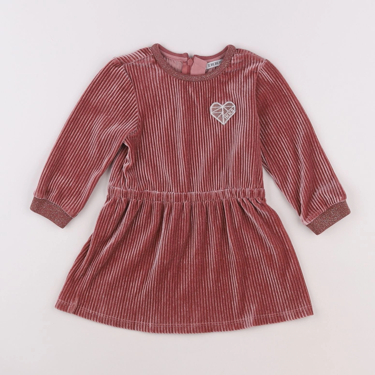 IKKS - robe rose - 18 mois
