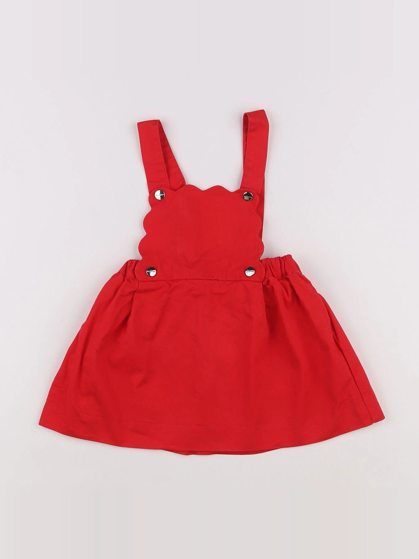 Jacadi - robe rouge - 18 mois