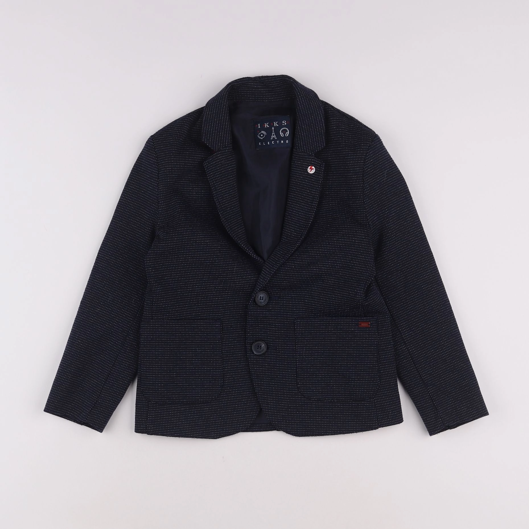 IKKS - veste bleu - 6 ans