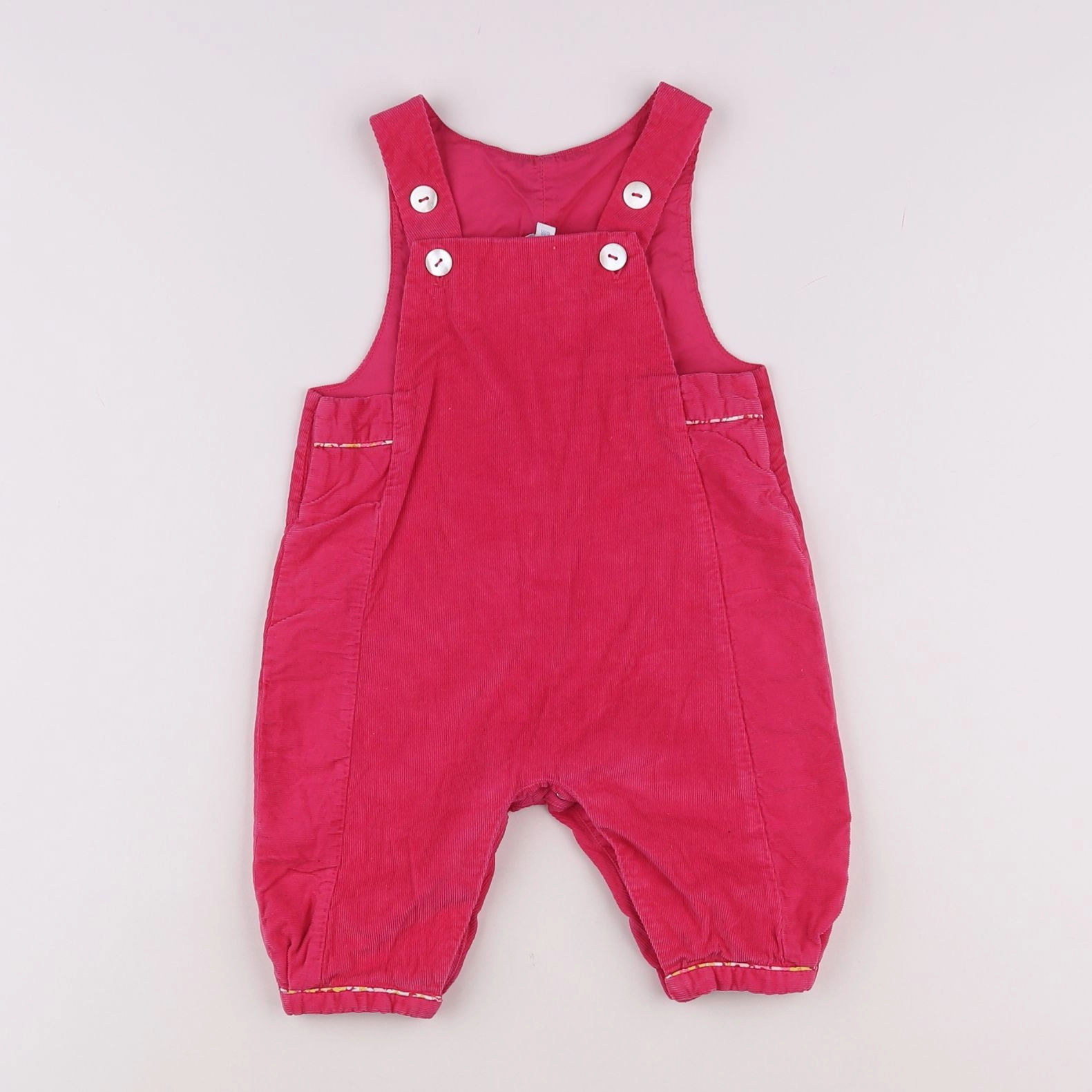 Jacadi - salopette rose - 6 mois