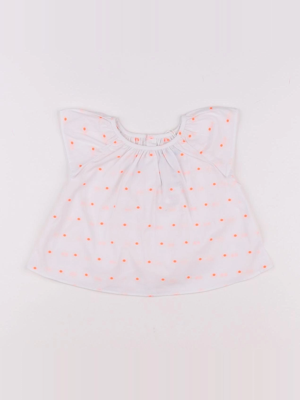 Jacadi - blouse blanc - 6 mois