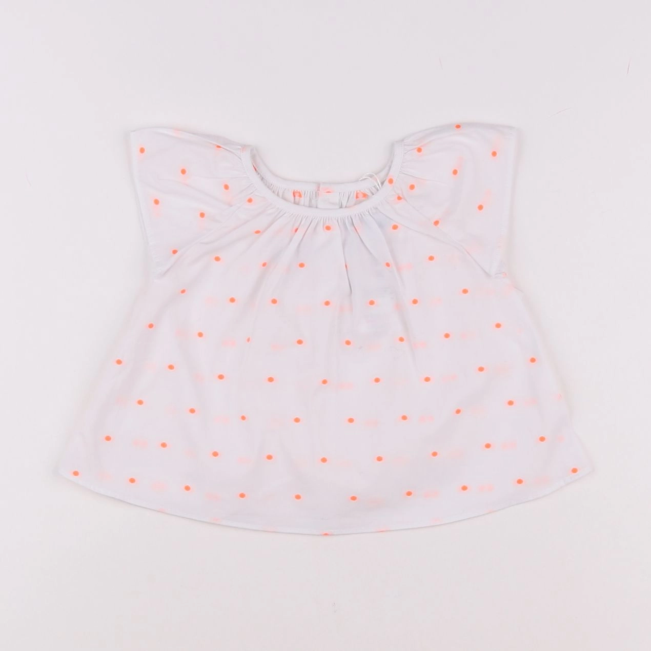 Jacadi - blouse blanc - 6 mois