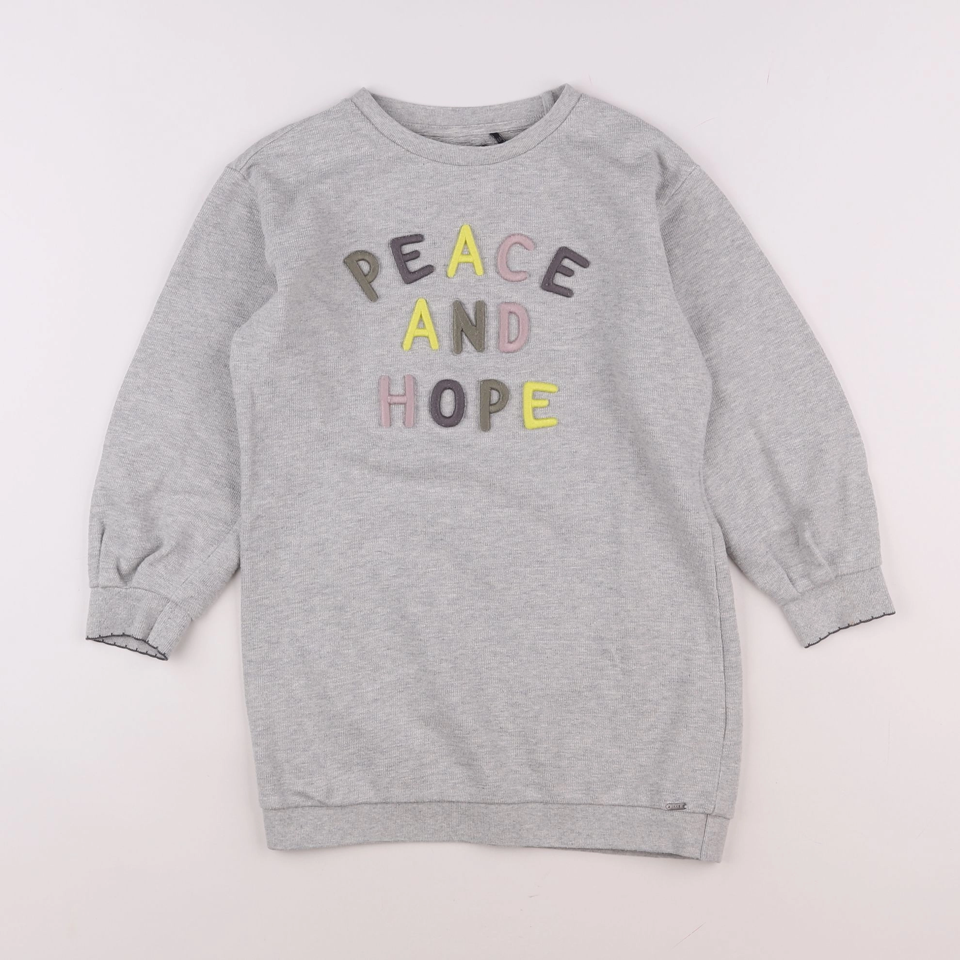 IKKS - robe gris - 8 ans