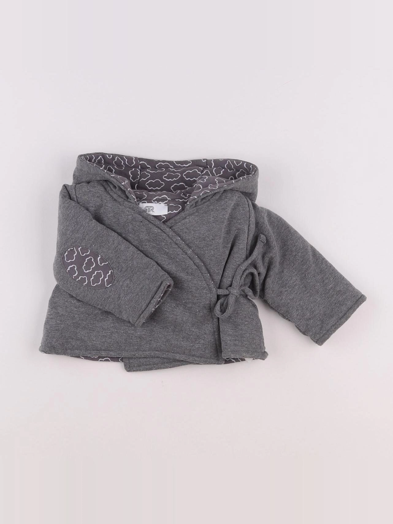 La Redoute - sweat gris - 1 mois