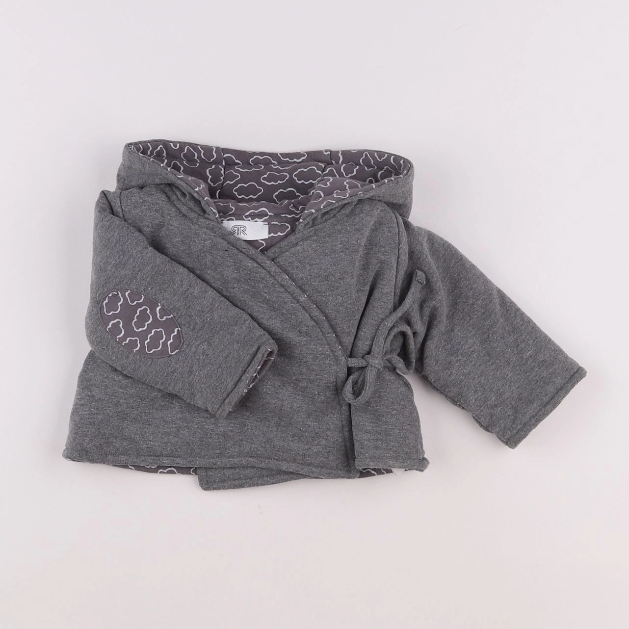 La Redoute - sweat gris - 1 mois