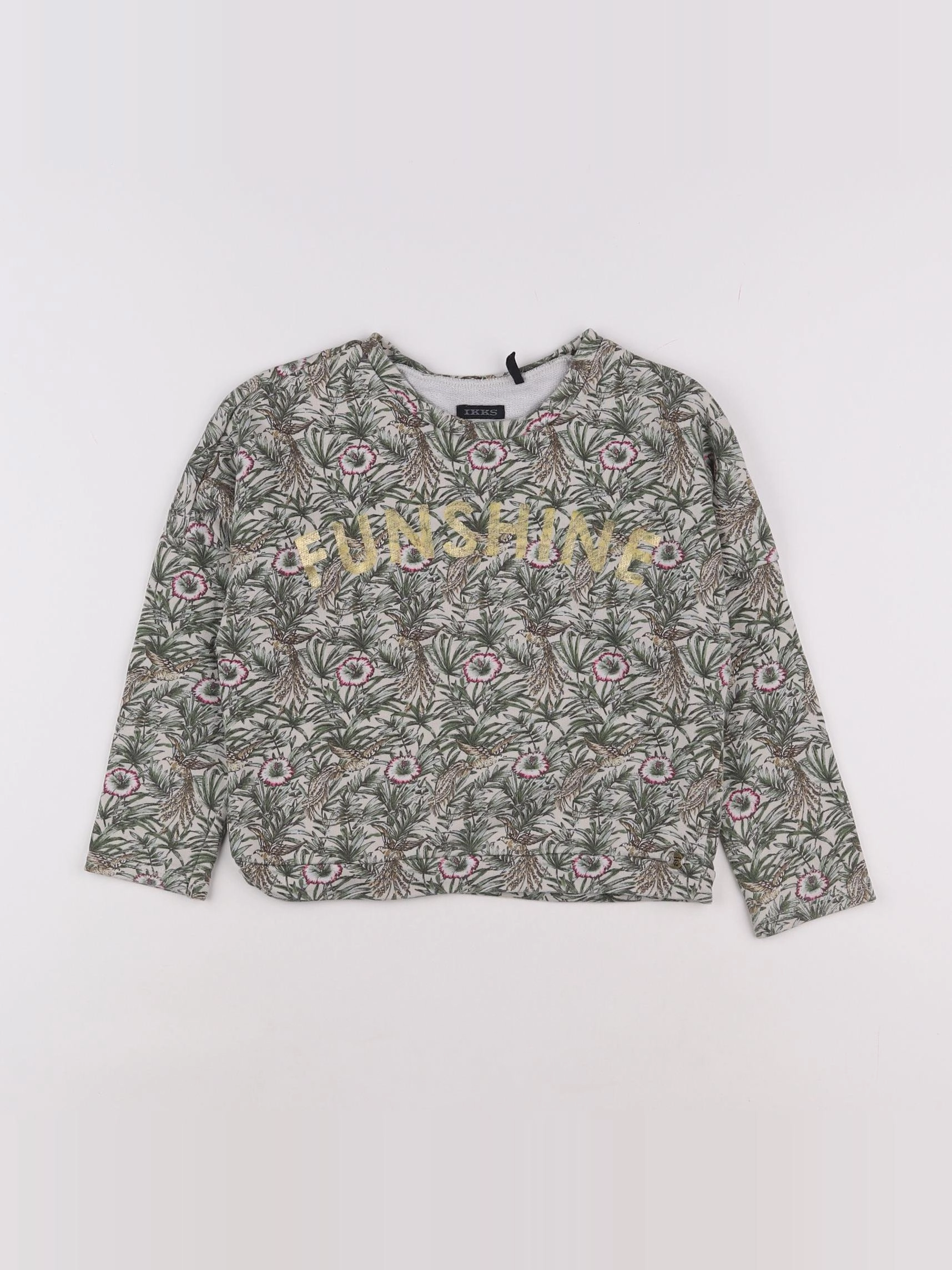 IKKS - sweat vert - 6 ans