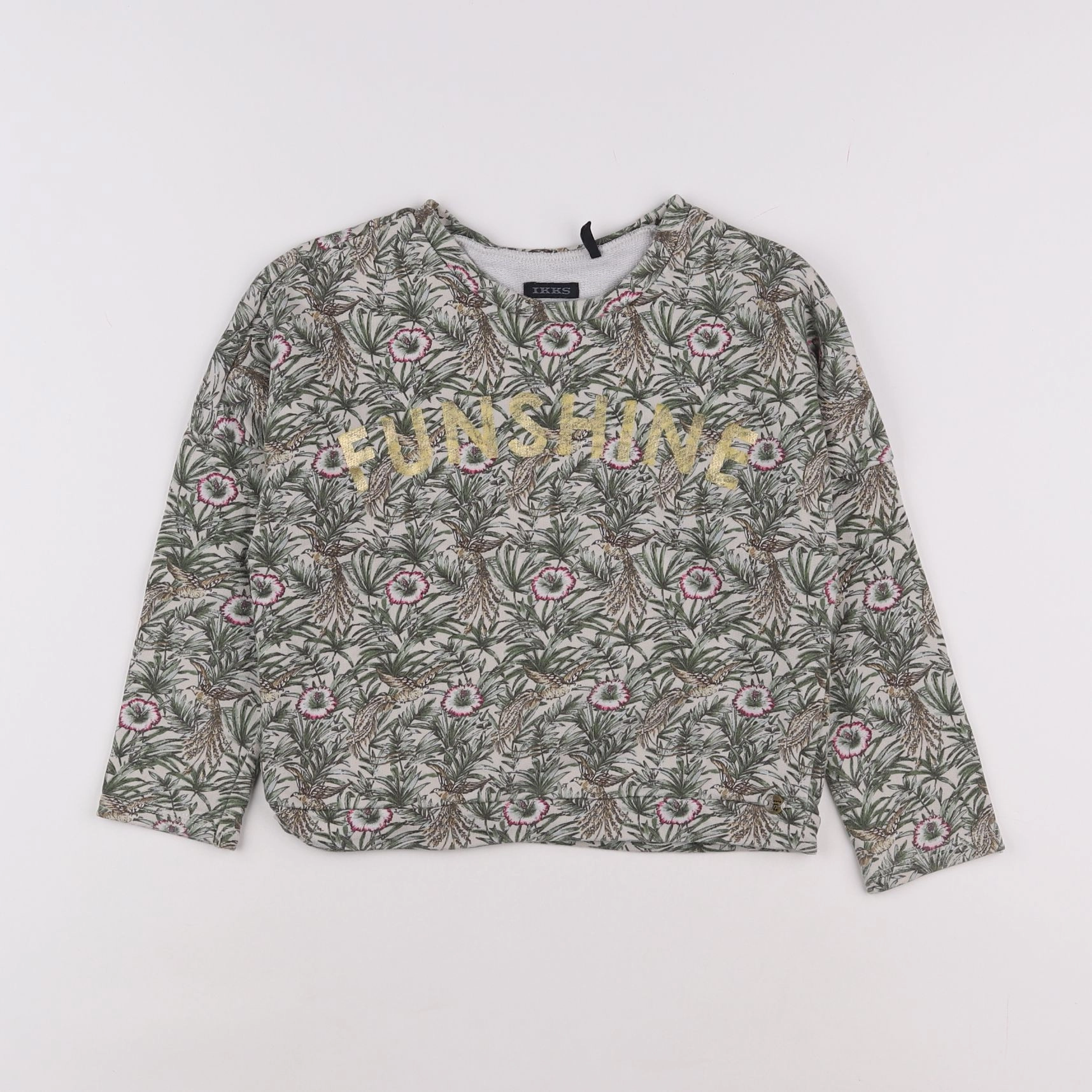 IKKS - sweat vert - 6 ans