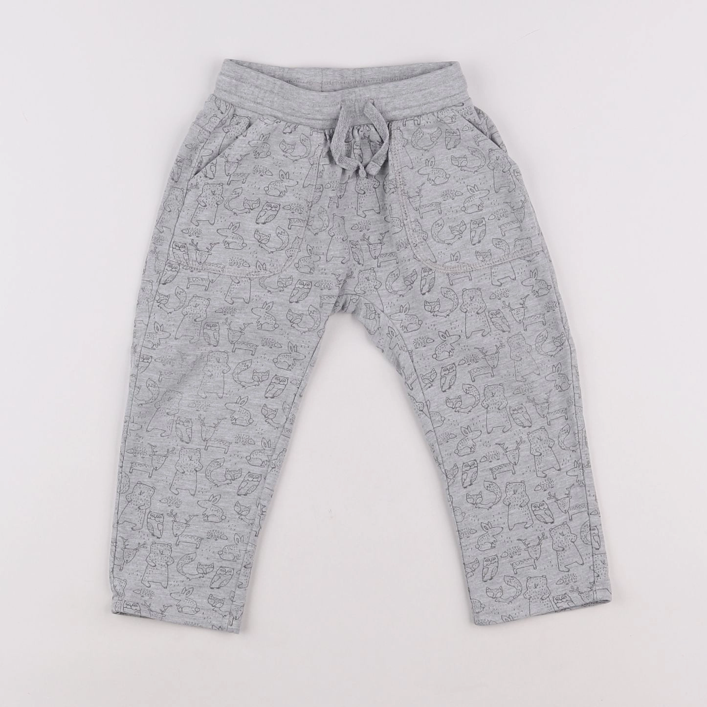 Vertbaudet - jogging gris - 18 mois