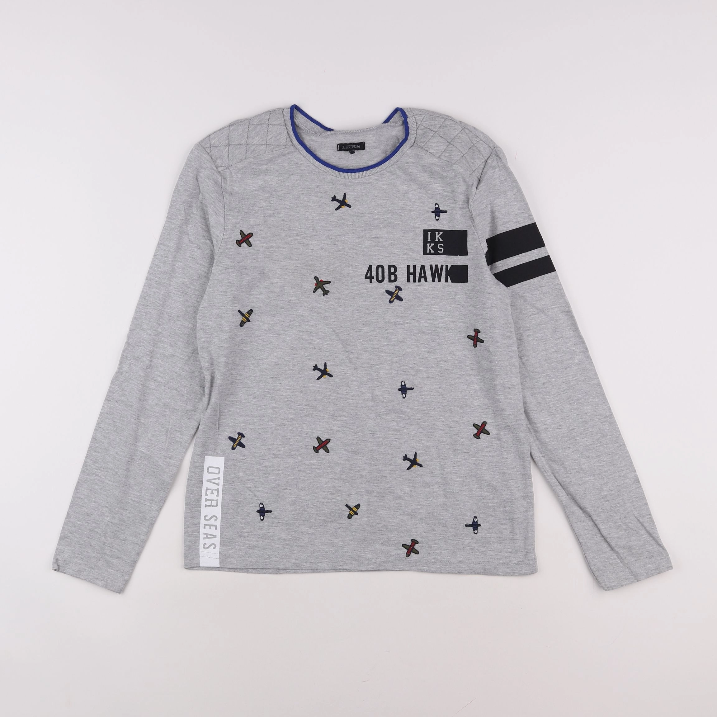 IKKS - tee-shirt gris - 12 ans