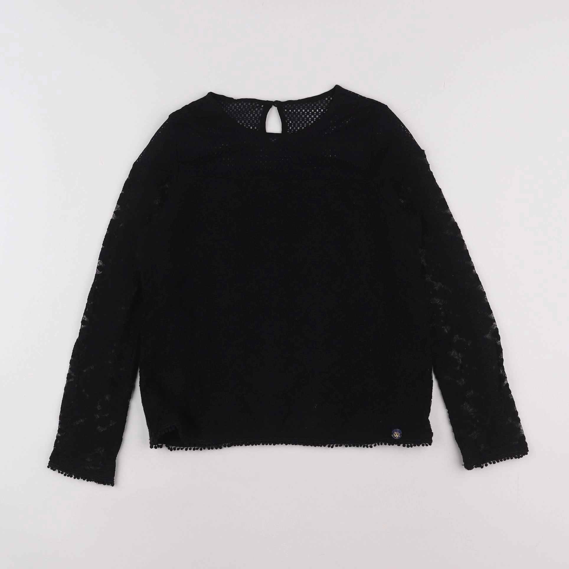 IKKS - blouse noir - 10 ans