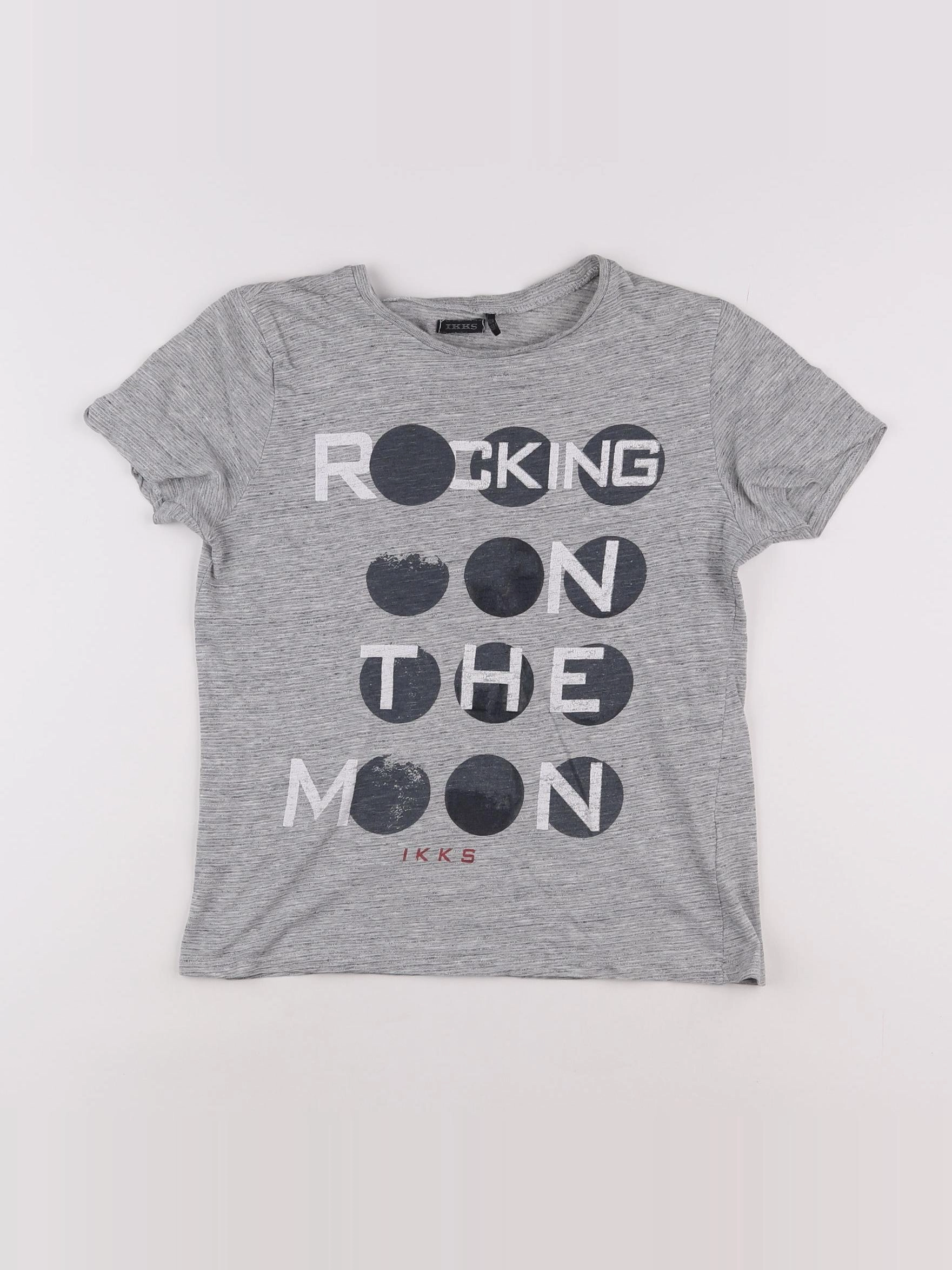 IKKS - tee-shirt gris - 12 ans