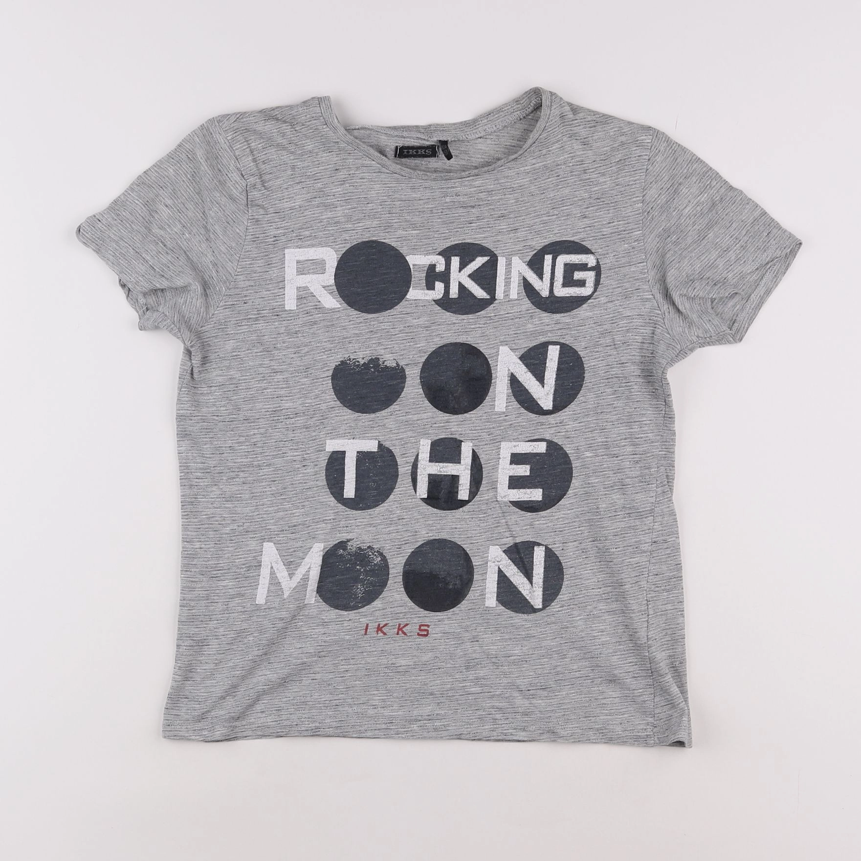 IKKS - tee-shirt gris - 12 ans