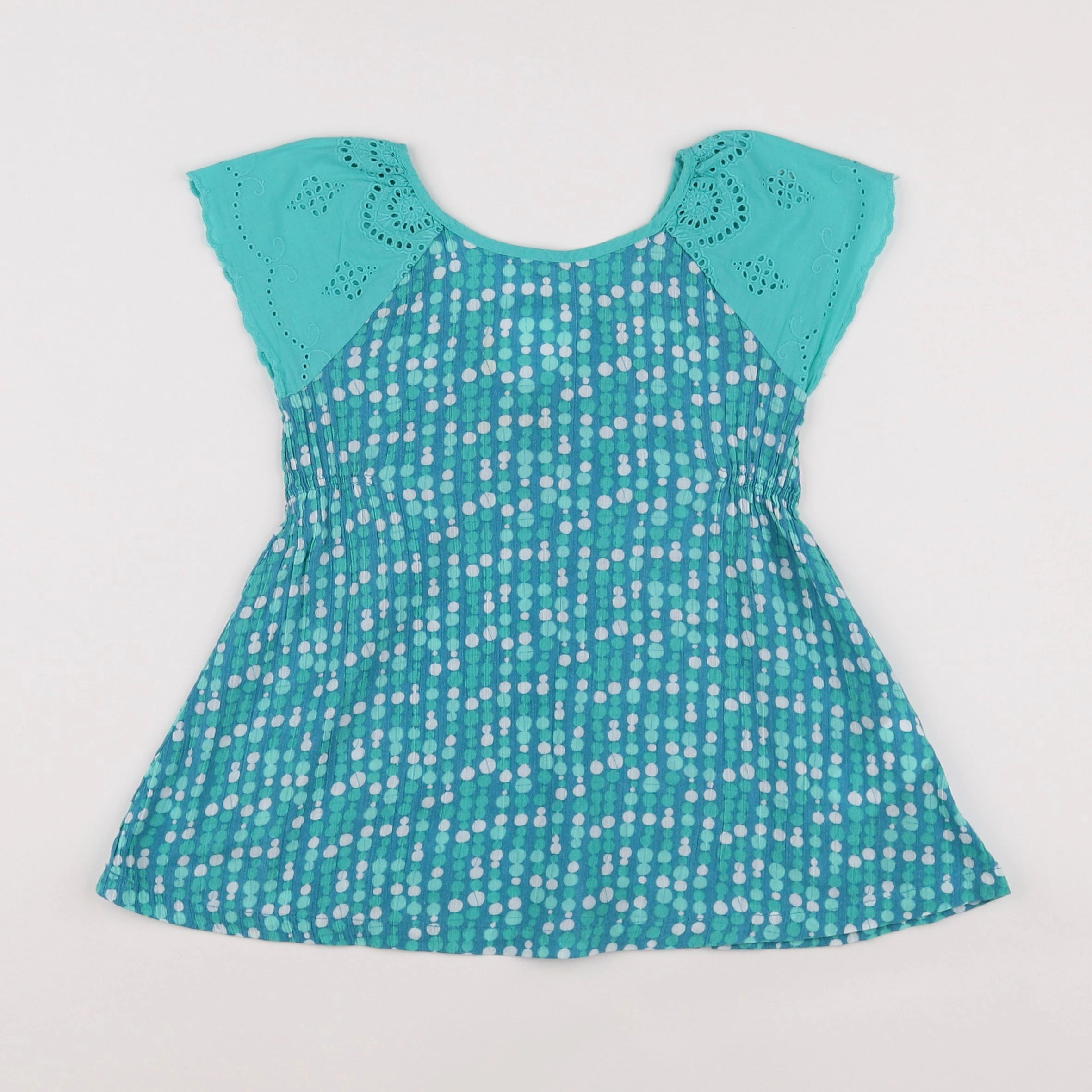 Vertbaudet - robe bleu - 3 ans