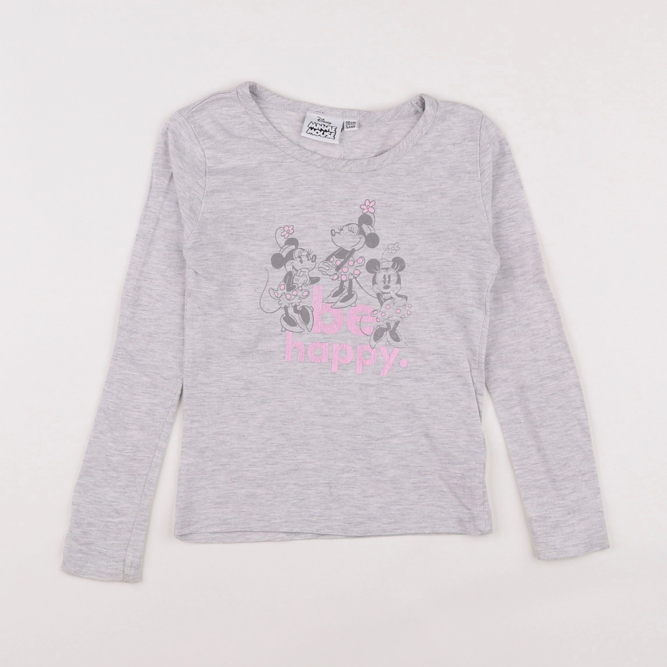 Vertbaudet - tee-shirt gris - 5 ans