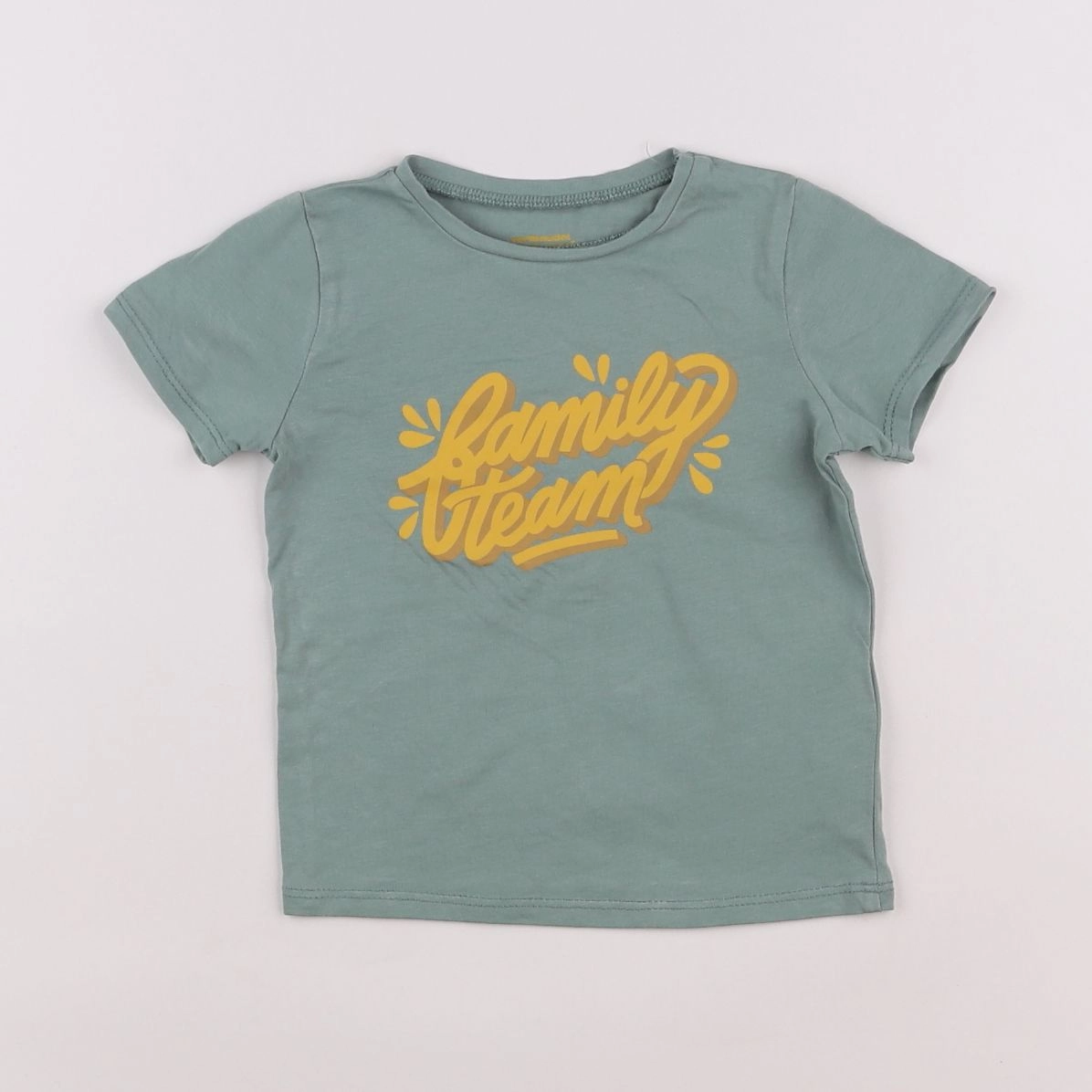 Vertbaudet - tee-shirt vert - 9 mois