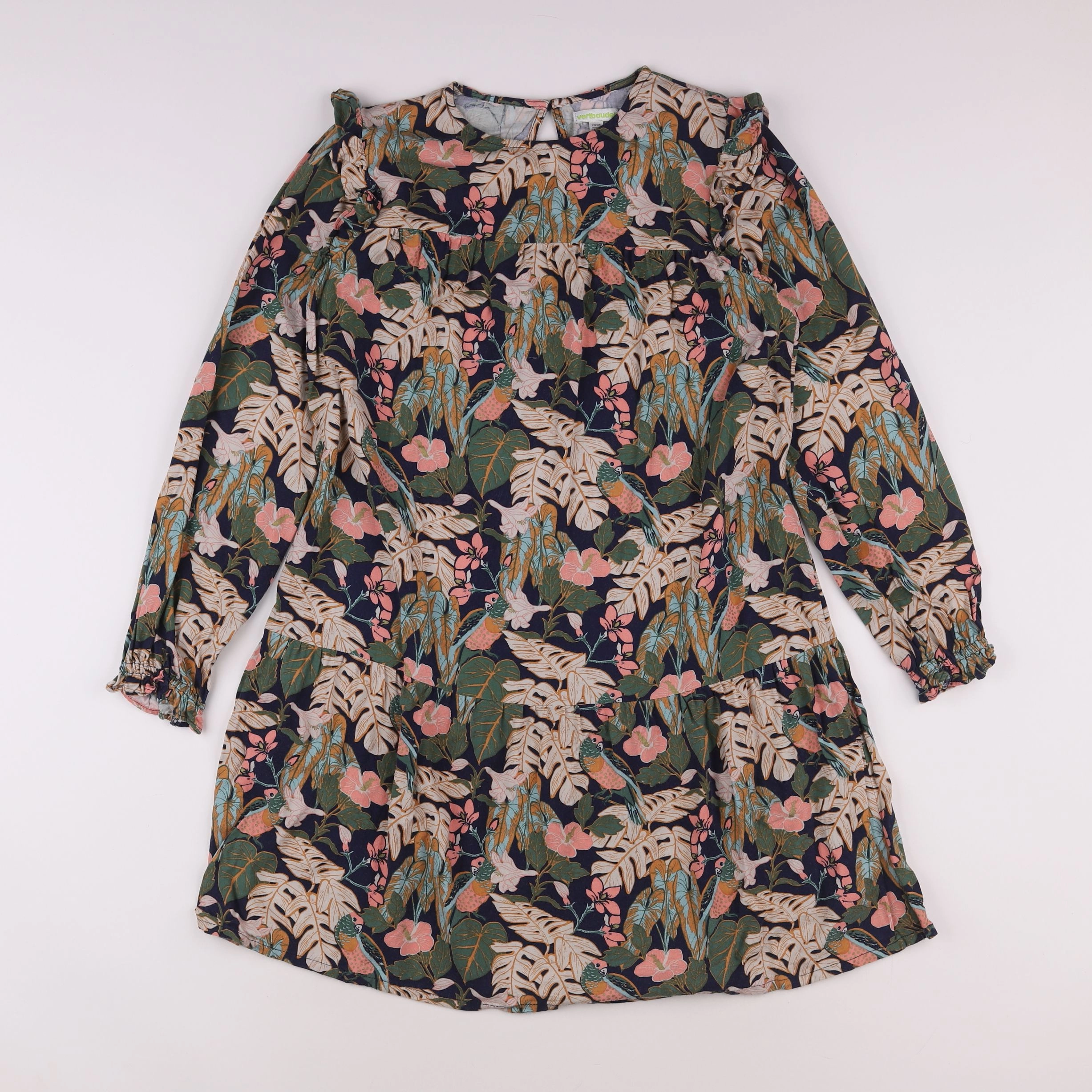 Vertbaudet - robe multicolore - 12 ans