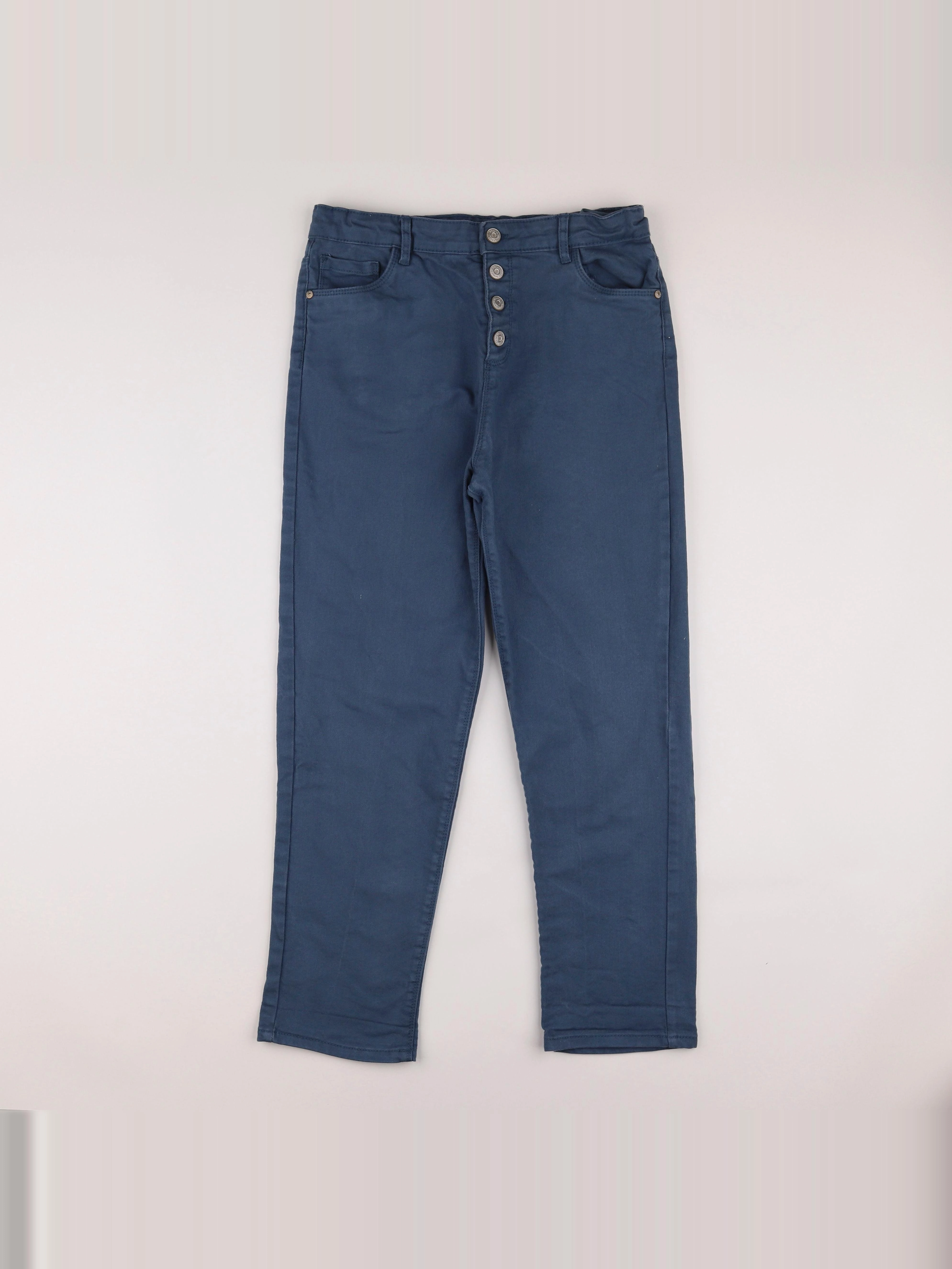 Vertbaudet - pantalon bleu - 12 ans