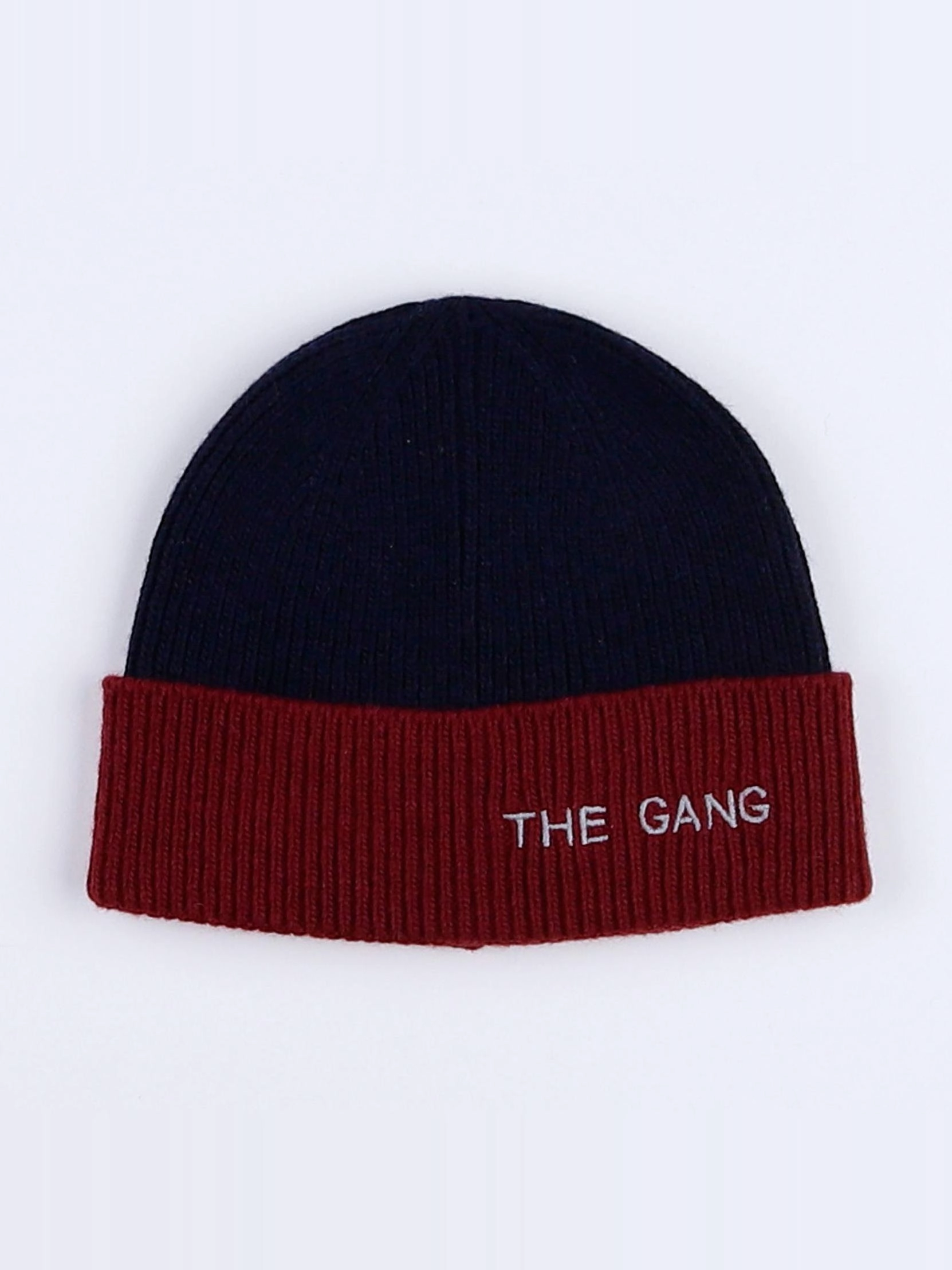 Chamaye - bonnet "THE GANG" bleu. rouge - 7/12 ans"