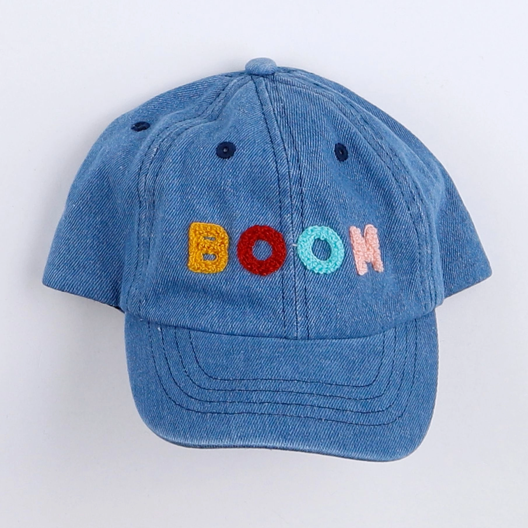 Chamaye - casquette "BOOM" bleu - 7/12 ans"