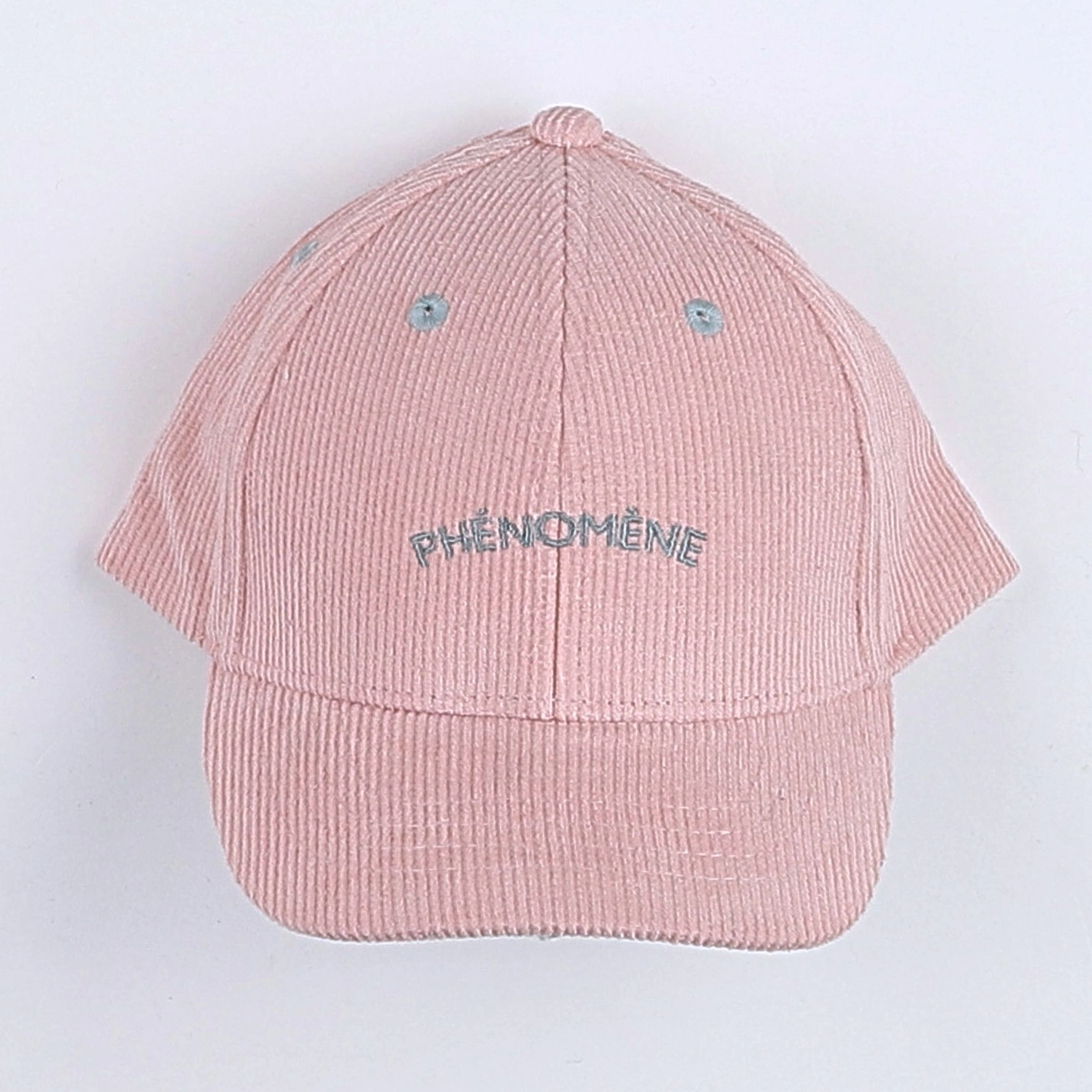 Chamaye - casquette velours "PHENOMENE" rose - 9 mois à 2 ans"