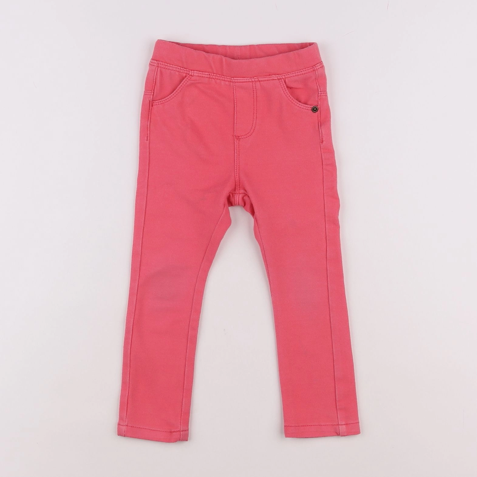 Vertbaudet - jegging rose - 2 ans