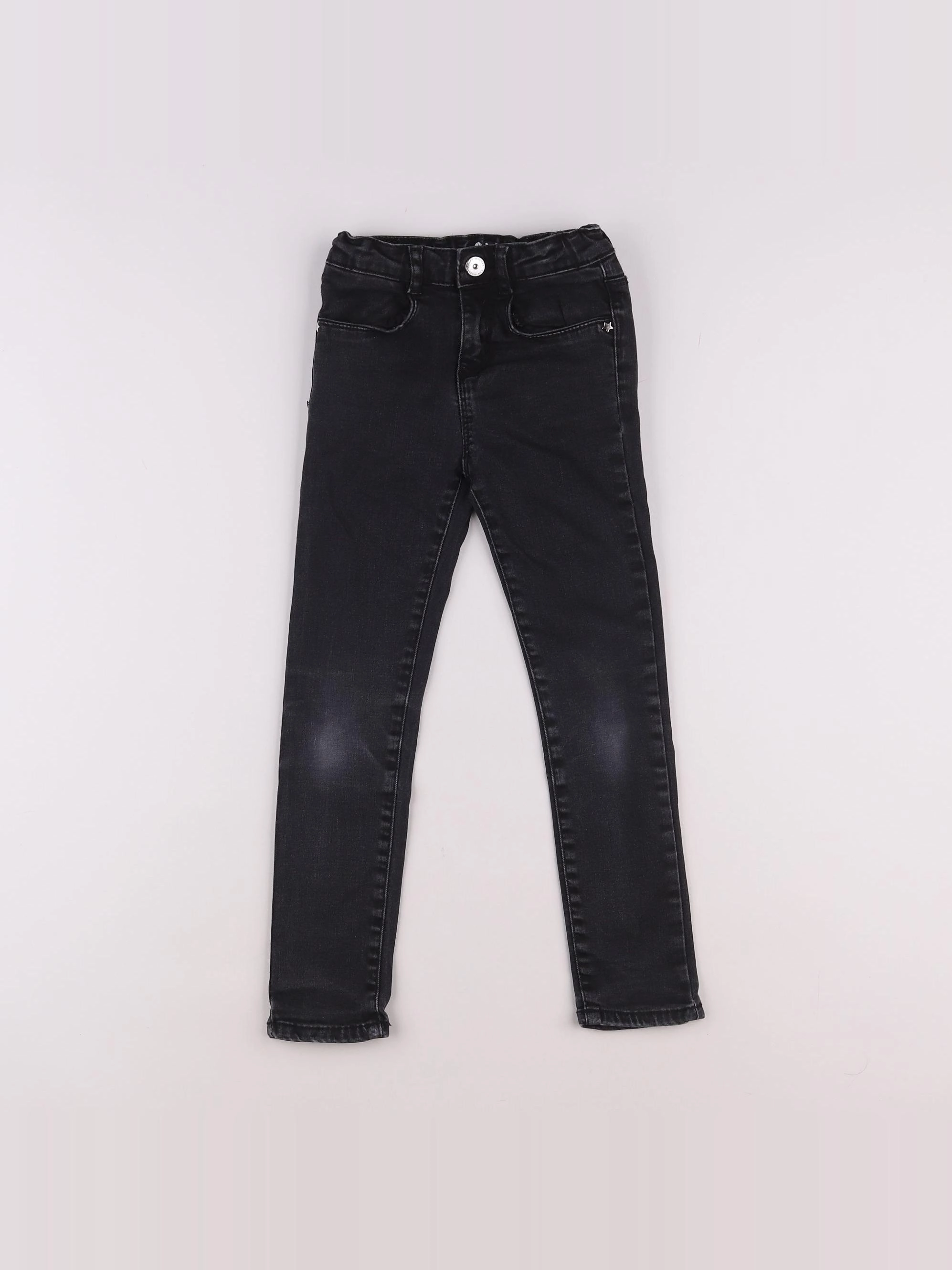 Vertbaudet - jean gris - 6 ans