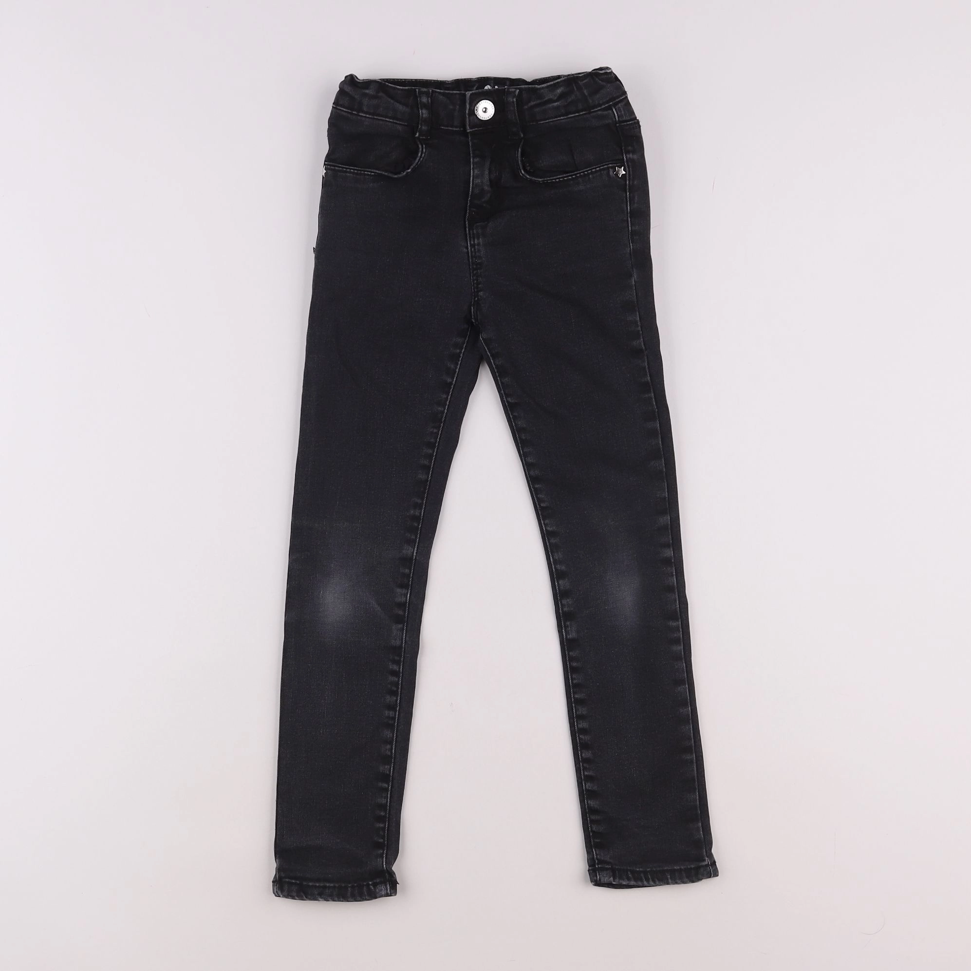 Vertbaudet - jean gris - 6 ans