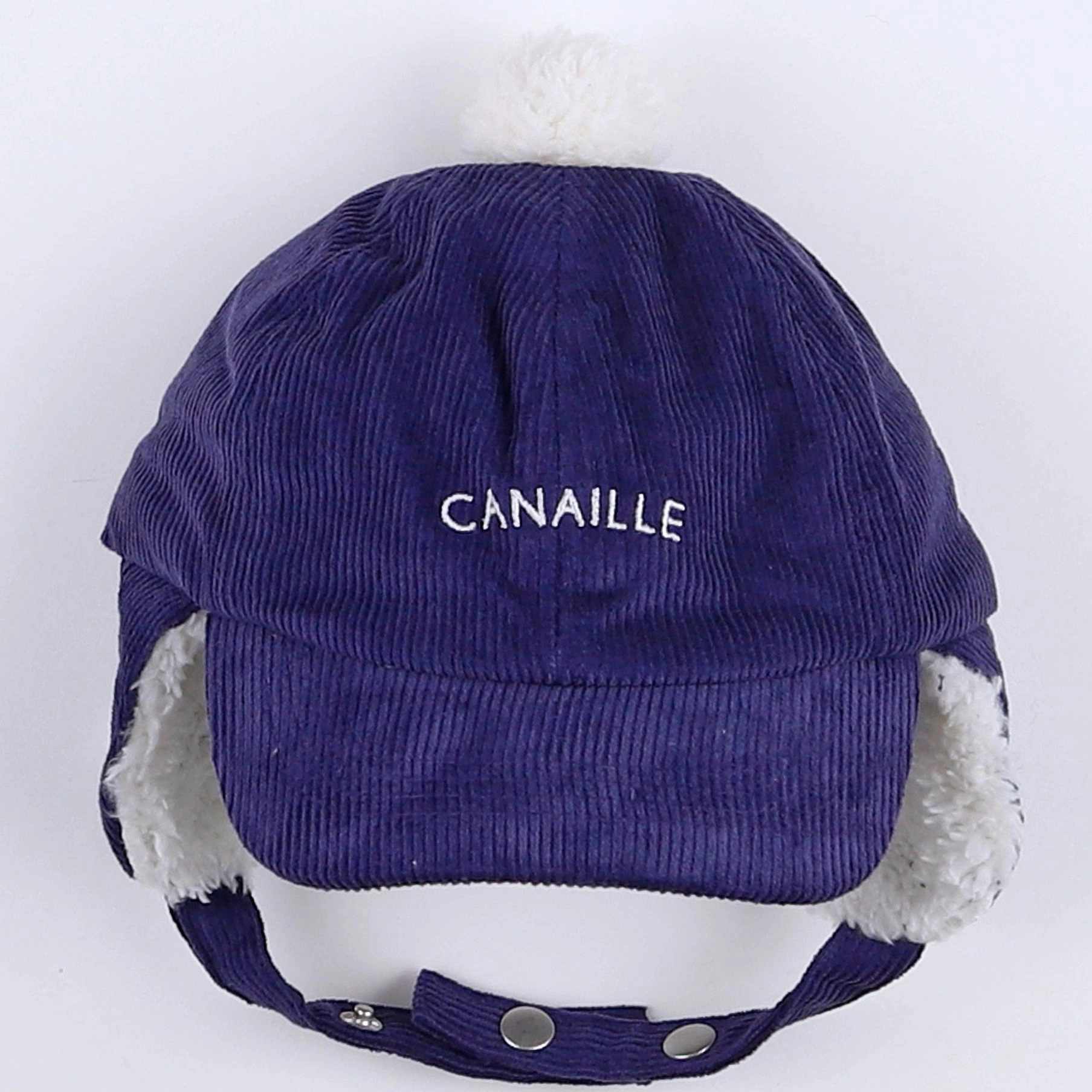 Chamaye - chapka "CANAILLE"  violet - 3/9 mois"