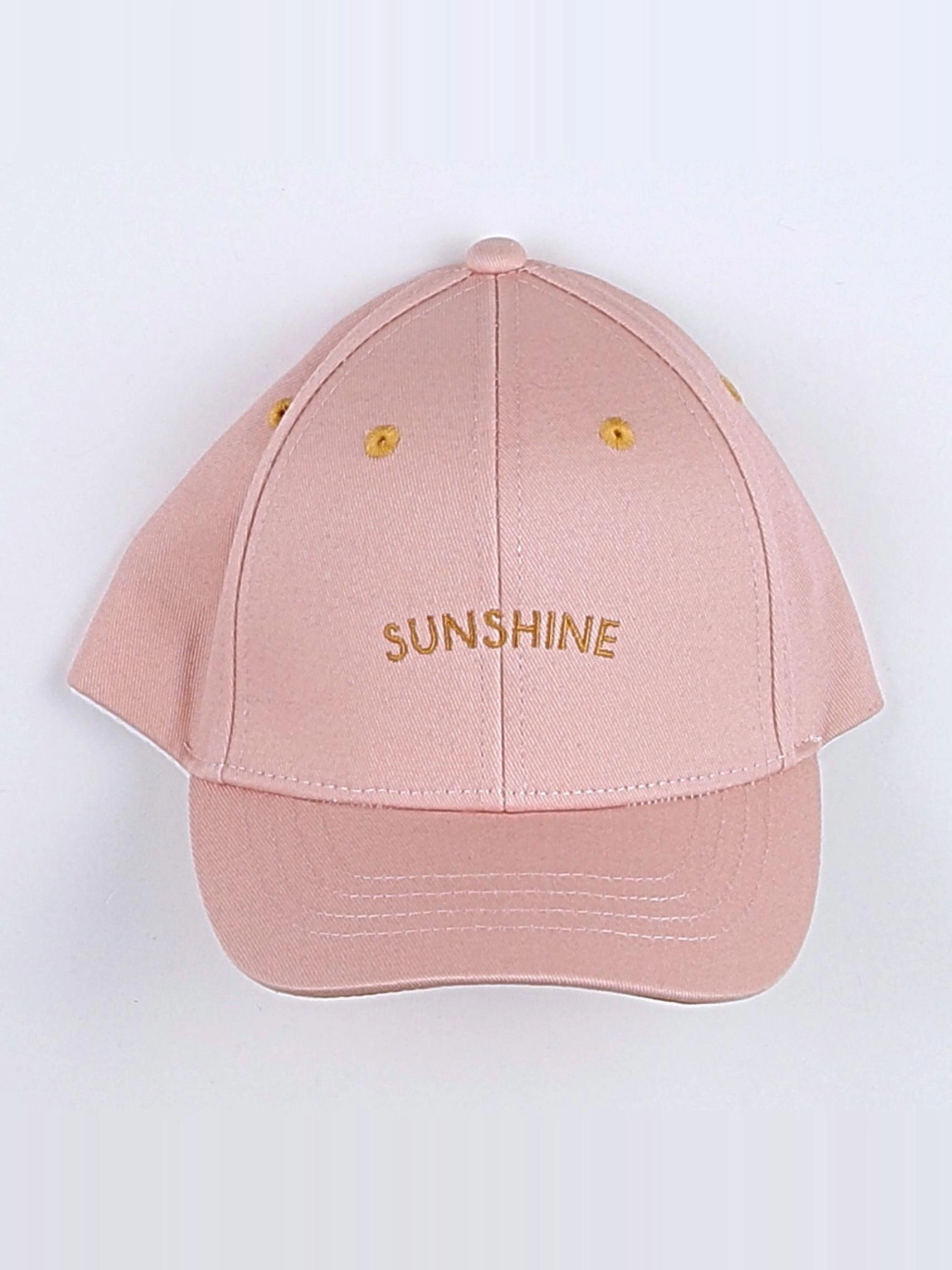 Chamaye - casquette " SUNSHINE"  rose - 9 mois à 2 ans"