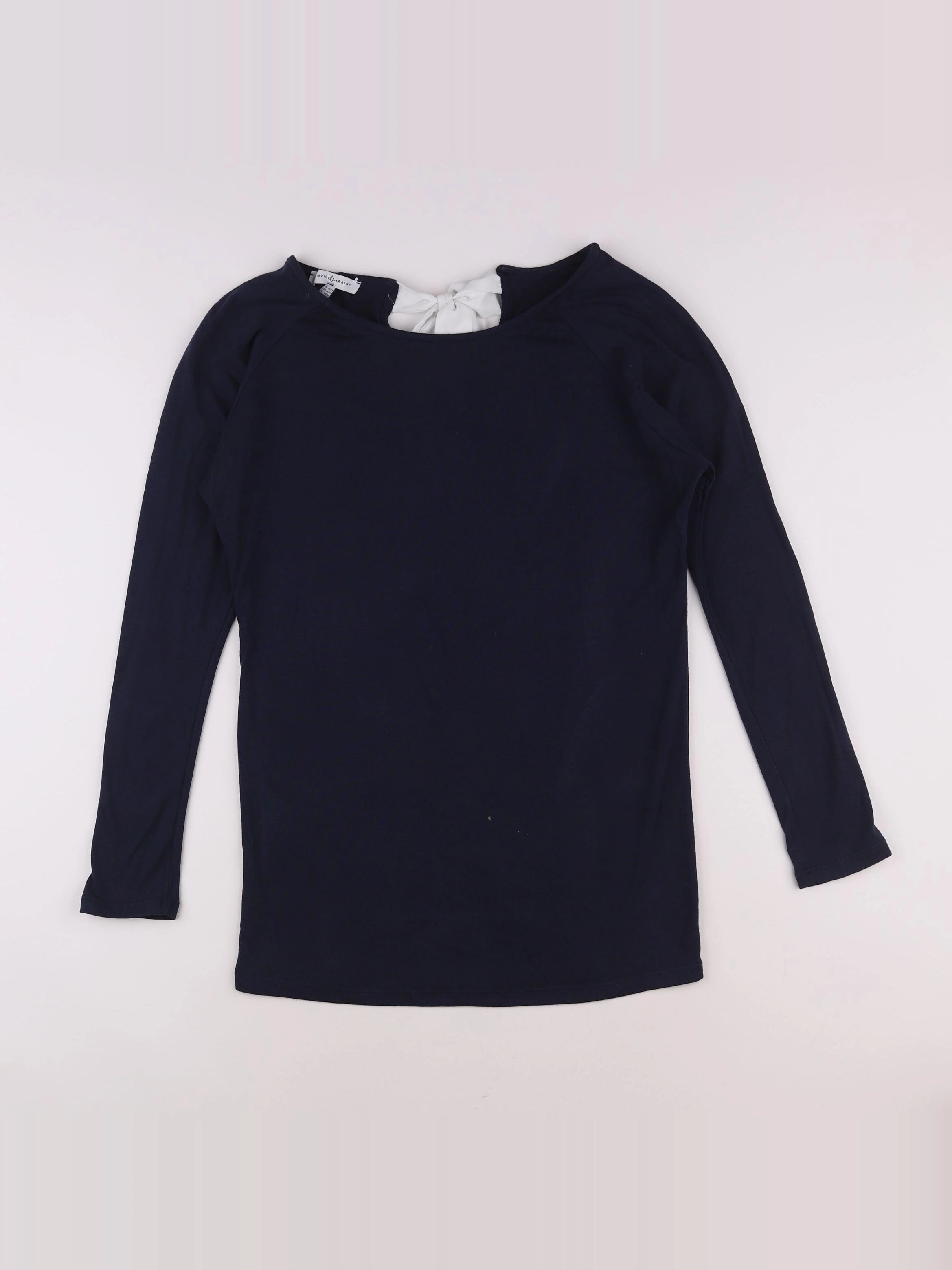 Envie de fraise - tee-shirt grossesse bleu - 36 à 38