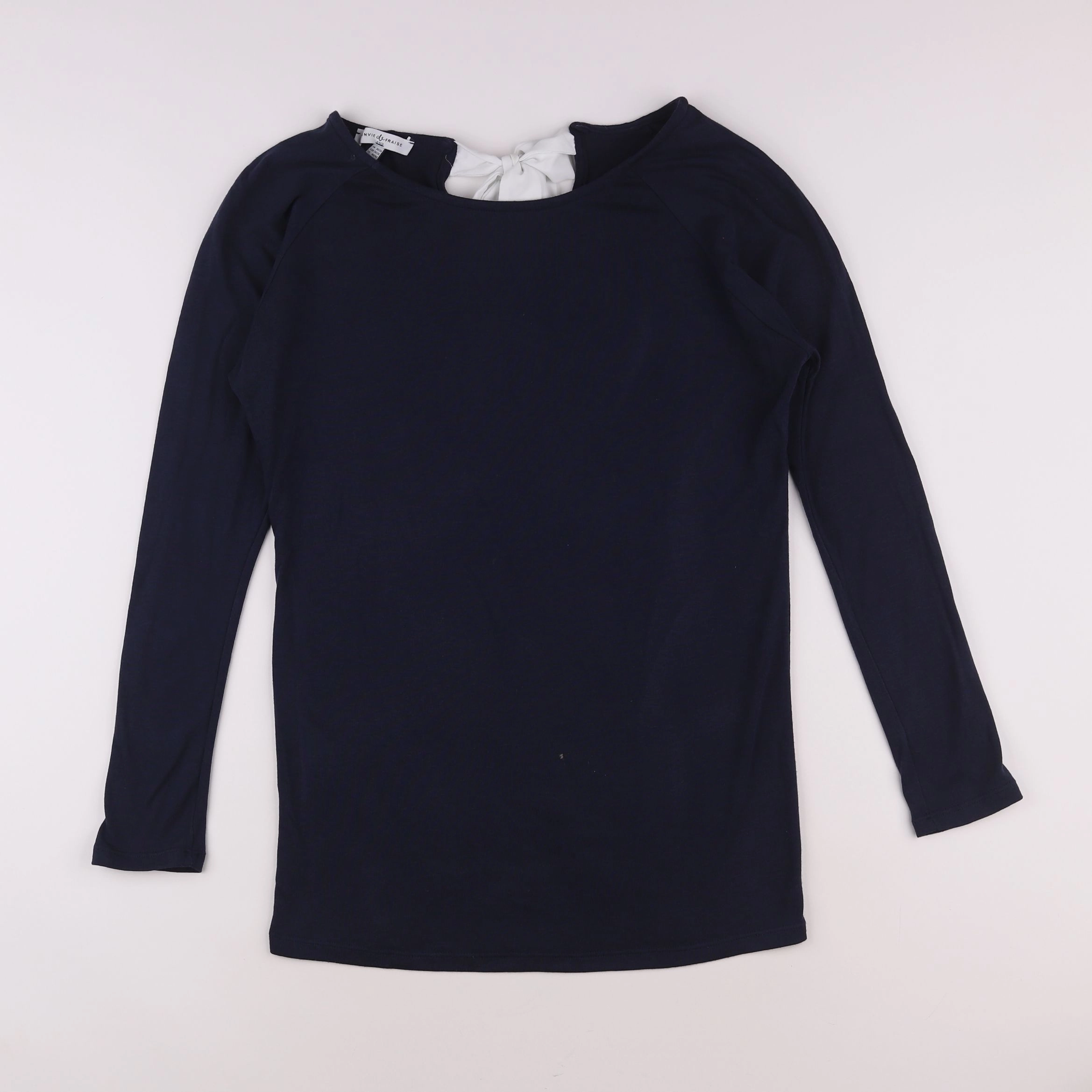 Envie de fraise - tee-shirt grossesse bleu - 36 à 38