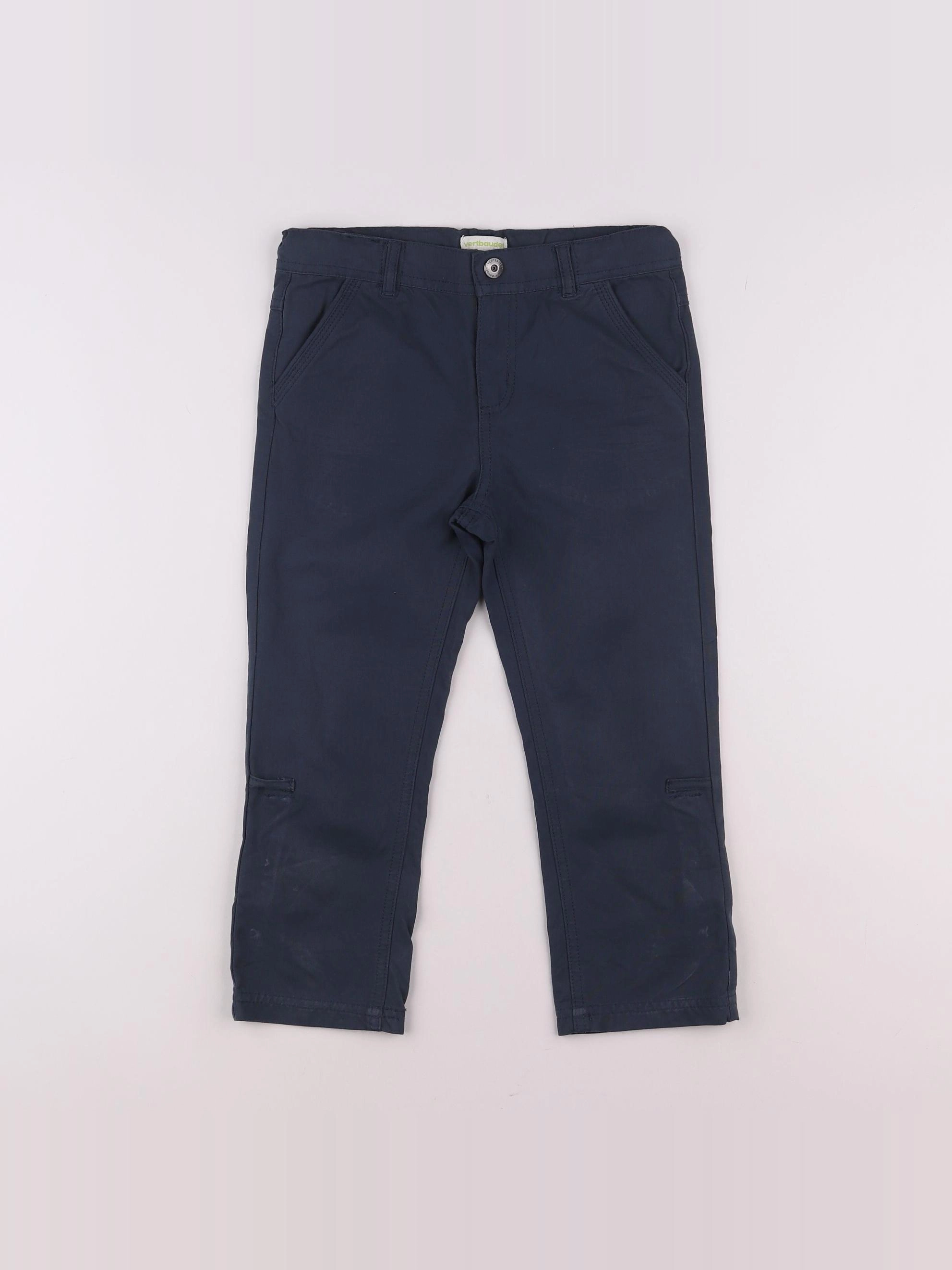Vertbaudet - pantacourt bleu - 9 ans