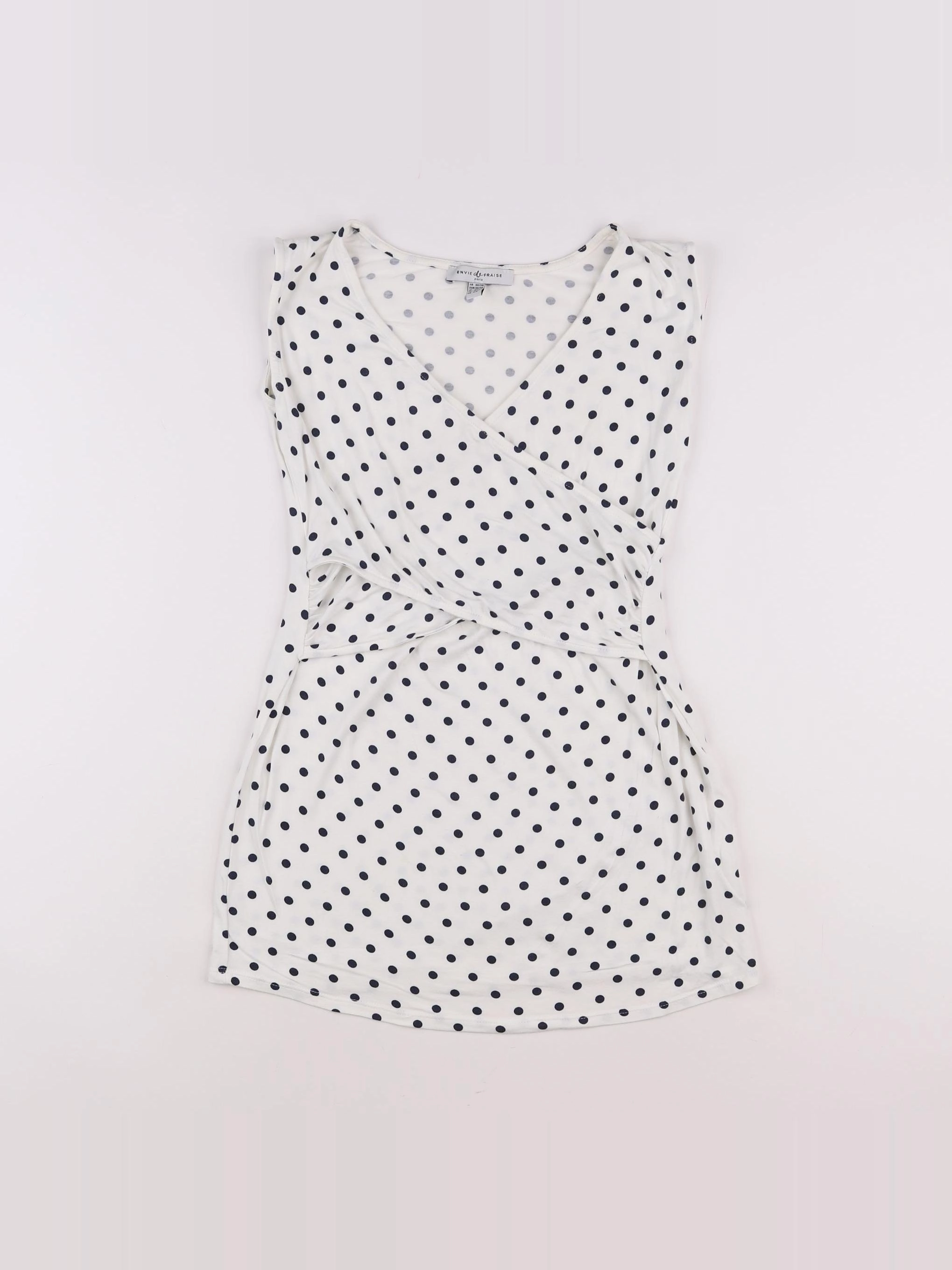 Envie de fraise - robe grossesse, grossesse blanc - 36 à 38