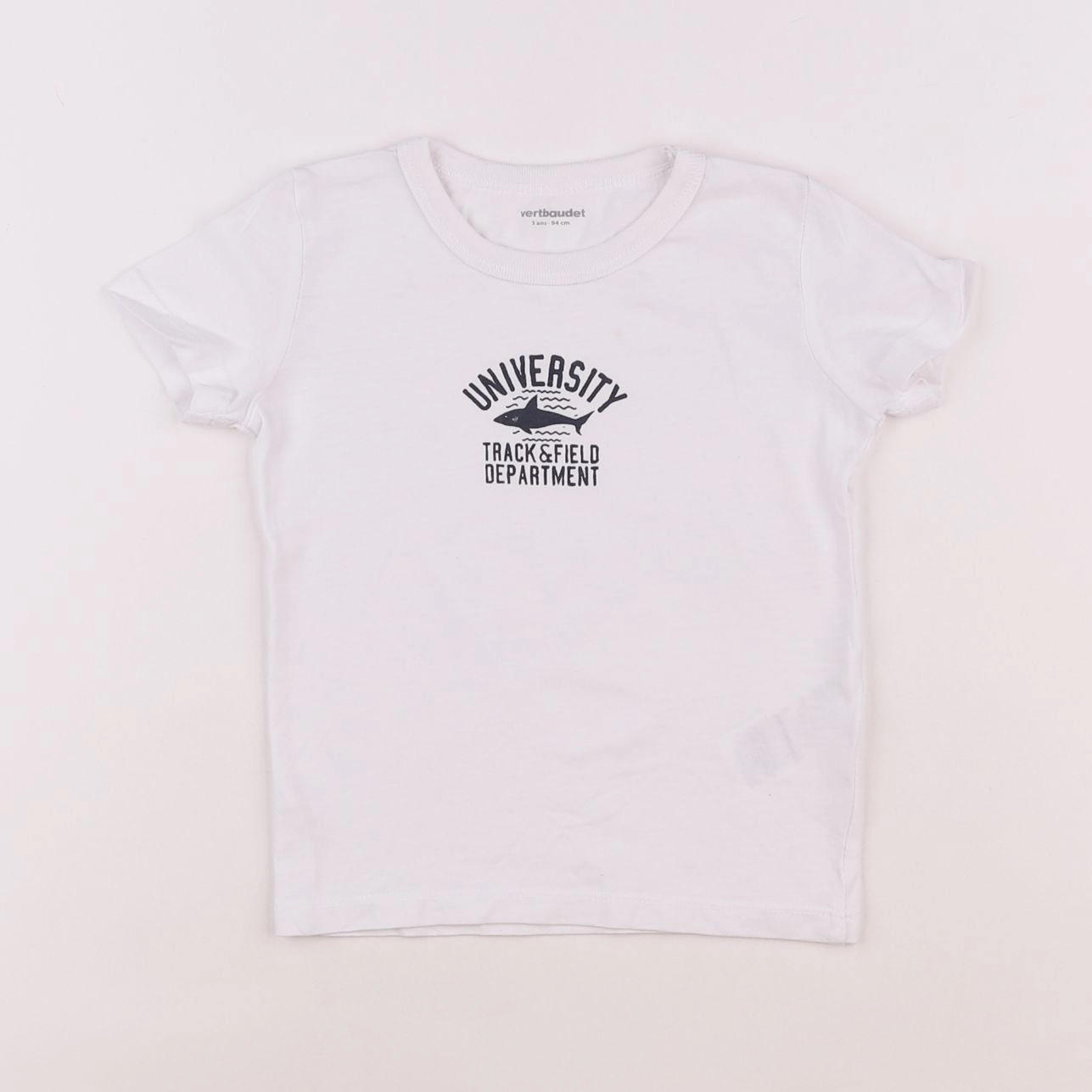 Vertbaudet - maillot de corps blanc - 3 ans