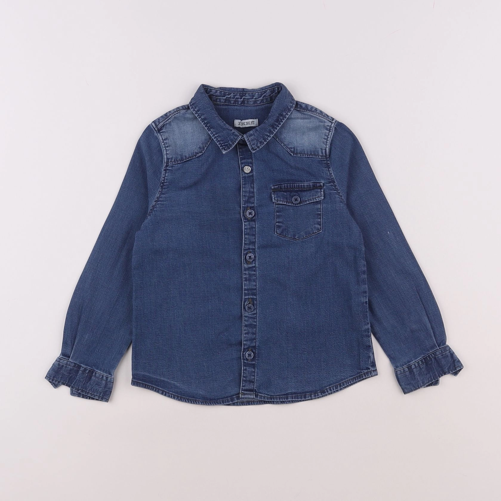 IKKS - chemise bleu - 3 ans
