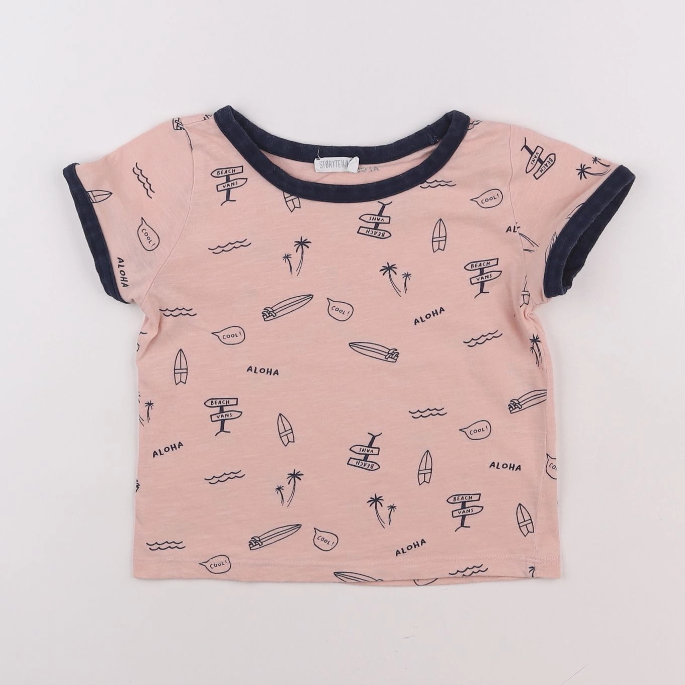 Storytelling - tee-shirt rose - 4 ans