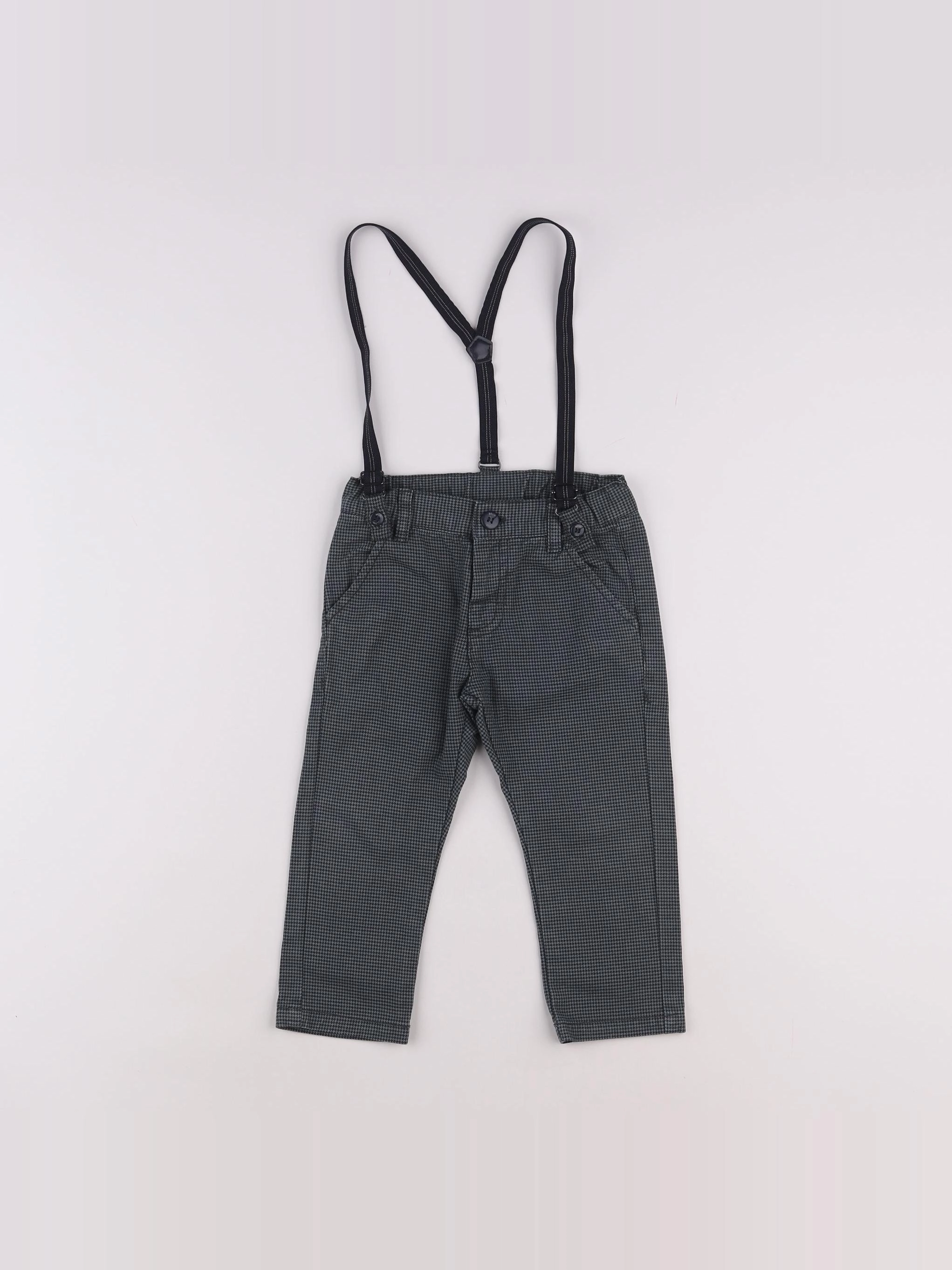 Brums - pantalon vert - 12 mois