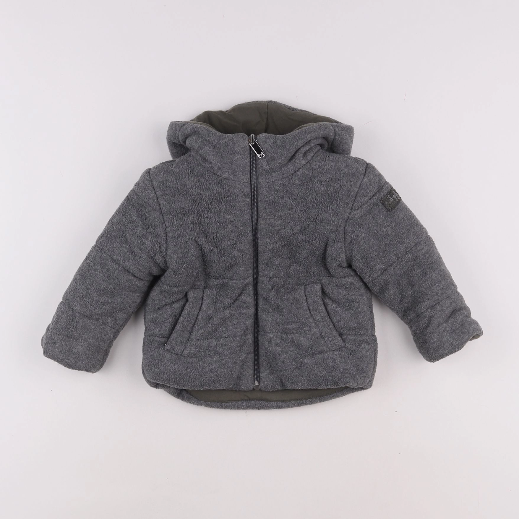 Il Gufo - manteau gris - 12 mois